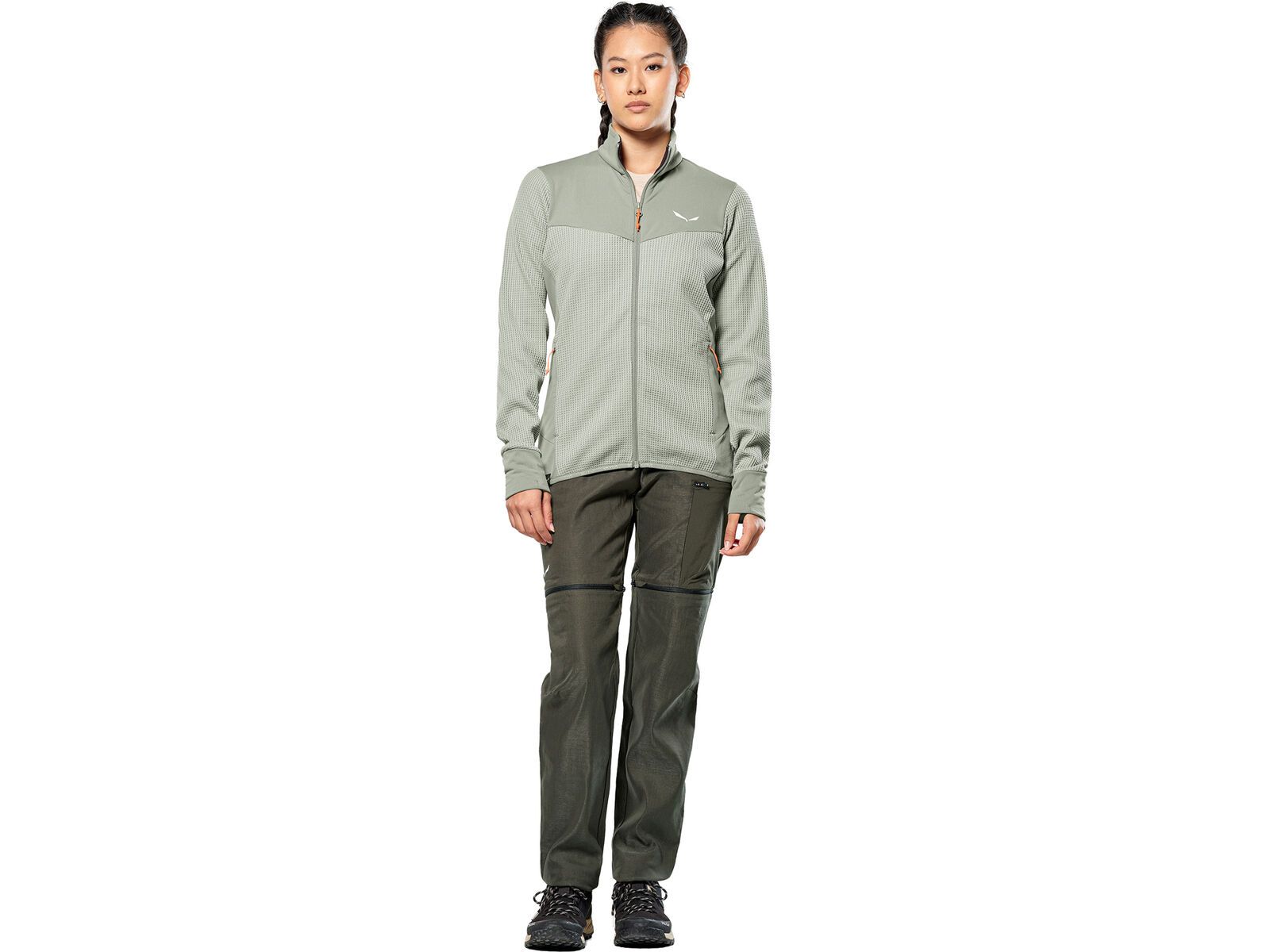 Salewa Puez Waffle Hybrid Polarlite Jacke Damen, shadow | Bild 3