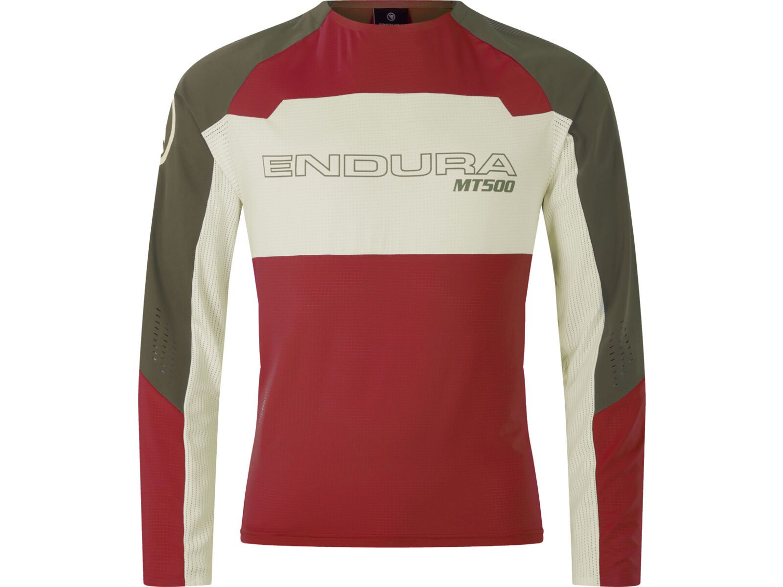 Endura MT500 Burner Lite Trikot (Langarm), ziegelrote | Bild 1