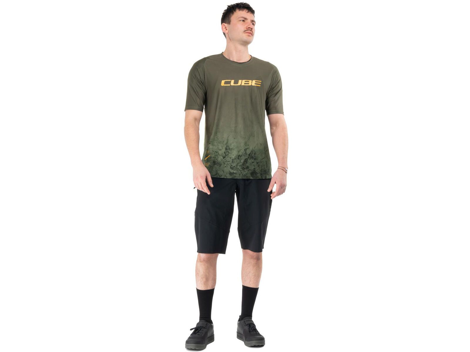 Cube MTB Trikot TM kurzarm, olive | Bild 7