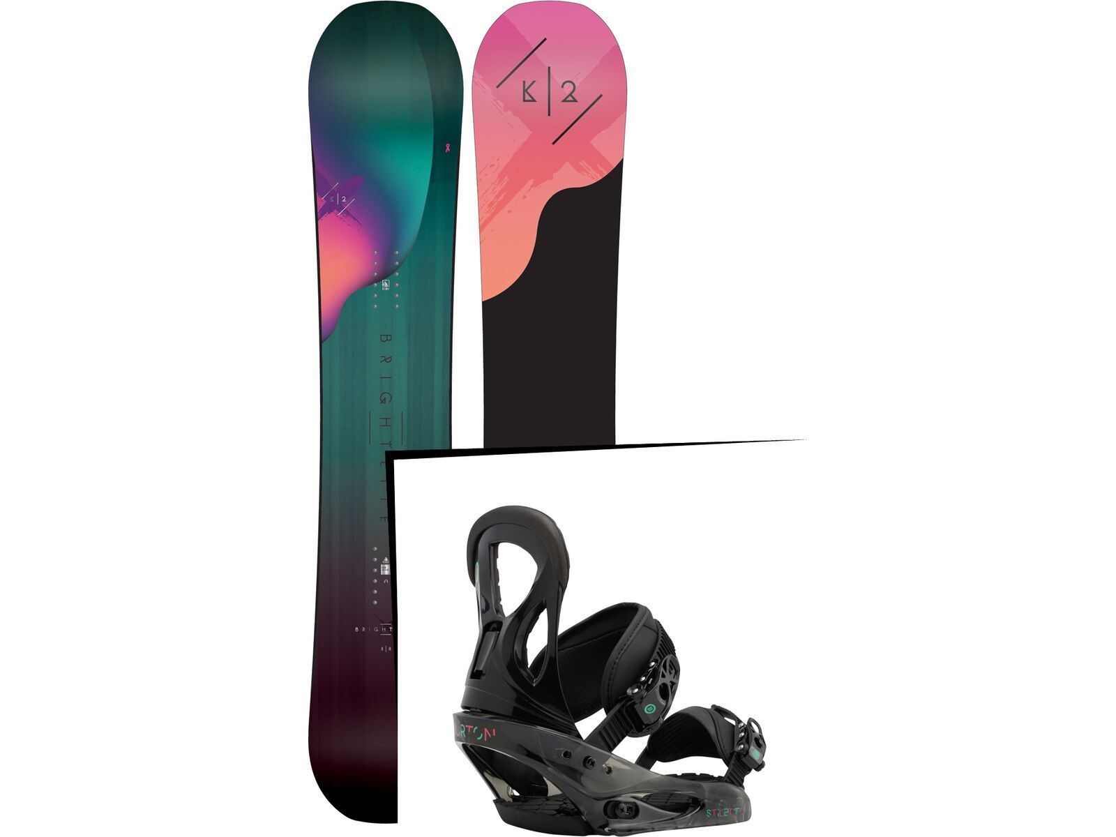 Set: K2 Bright Lite 2016 + Burton Stiletto (1712930S) | Bild 1