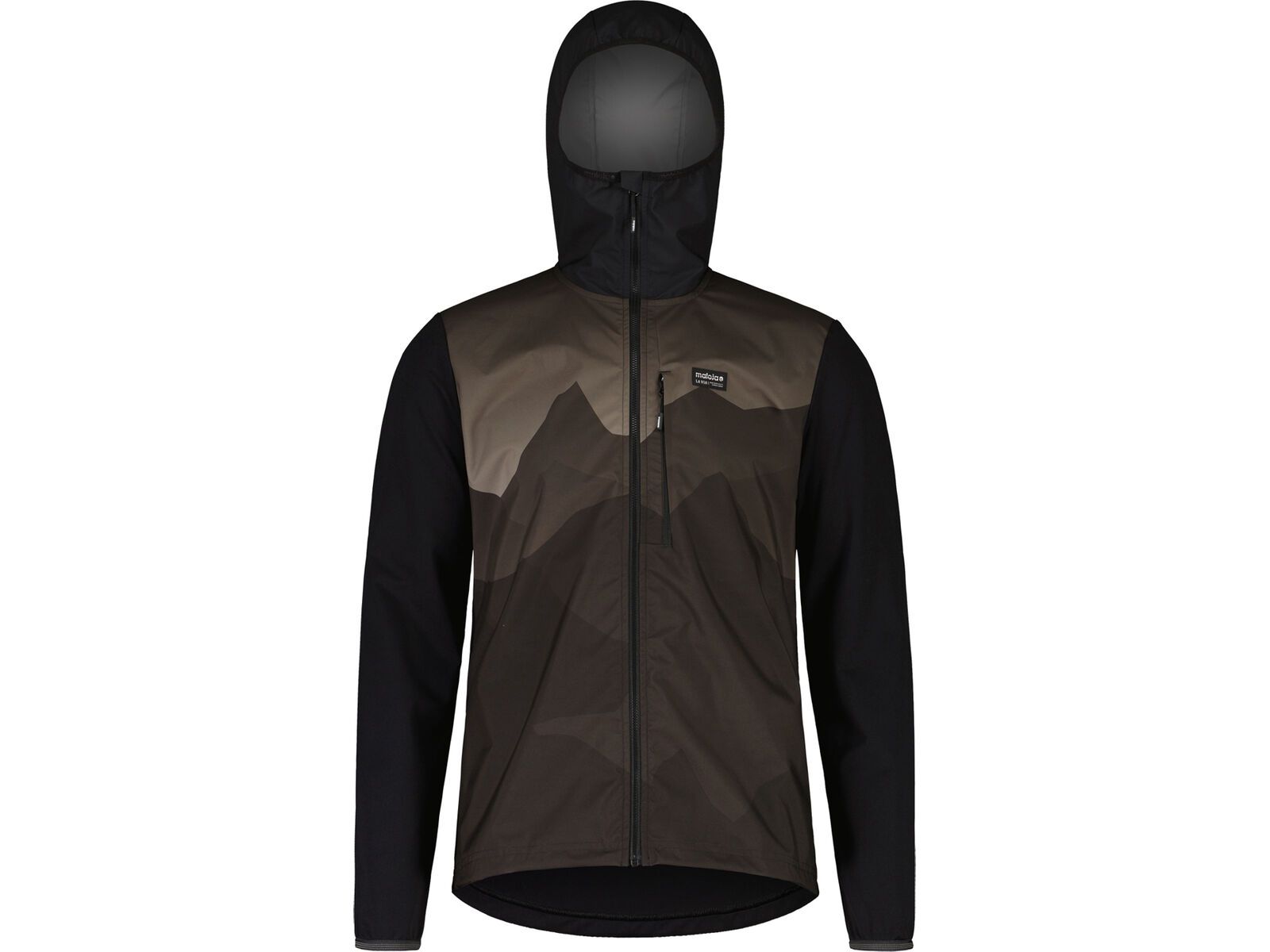 Maloja BeifussM. Printed, deep black mountain range | Bild 1