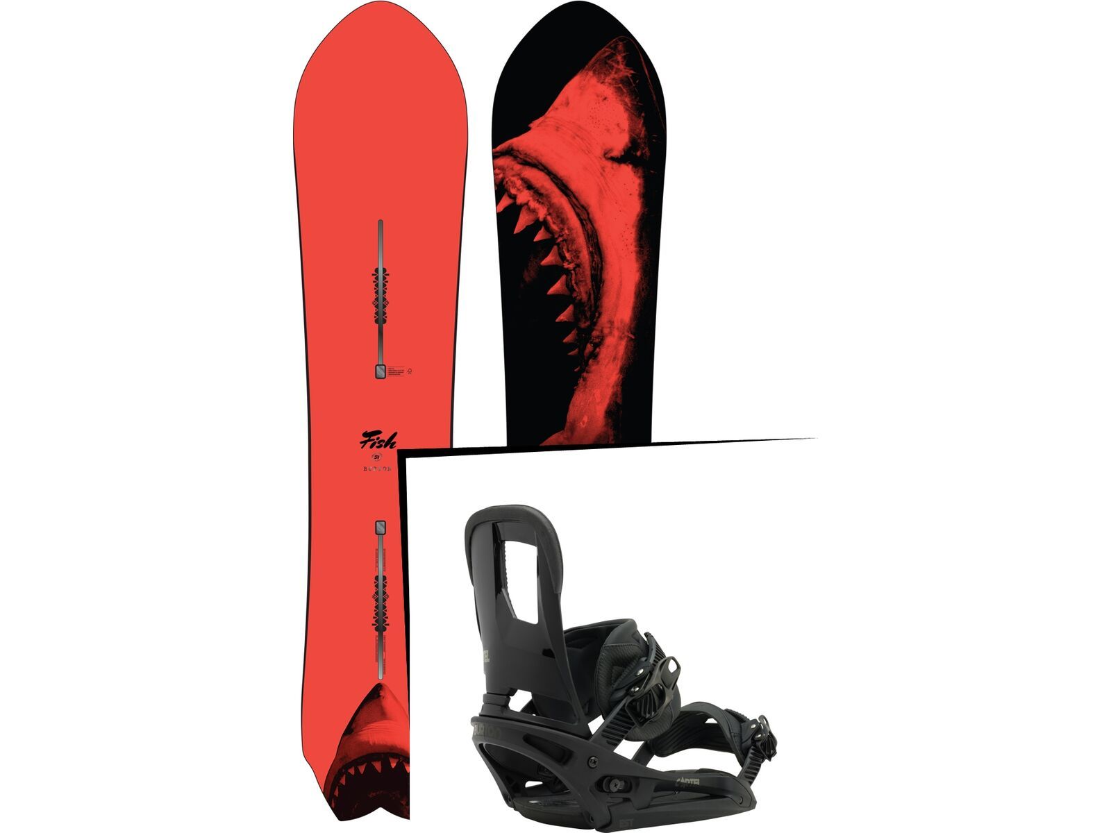 Burton Set: Fish Small 2016 + Burton Cartel EST | Bild 1