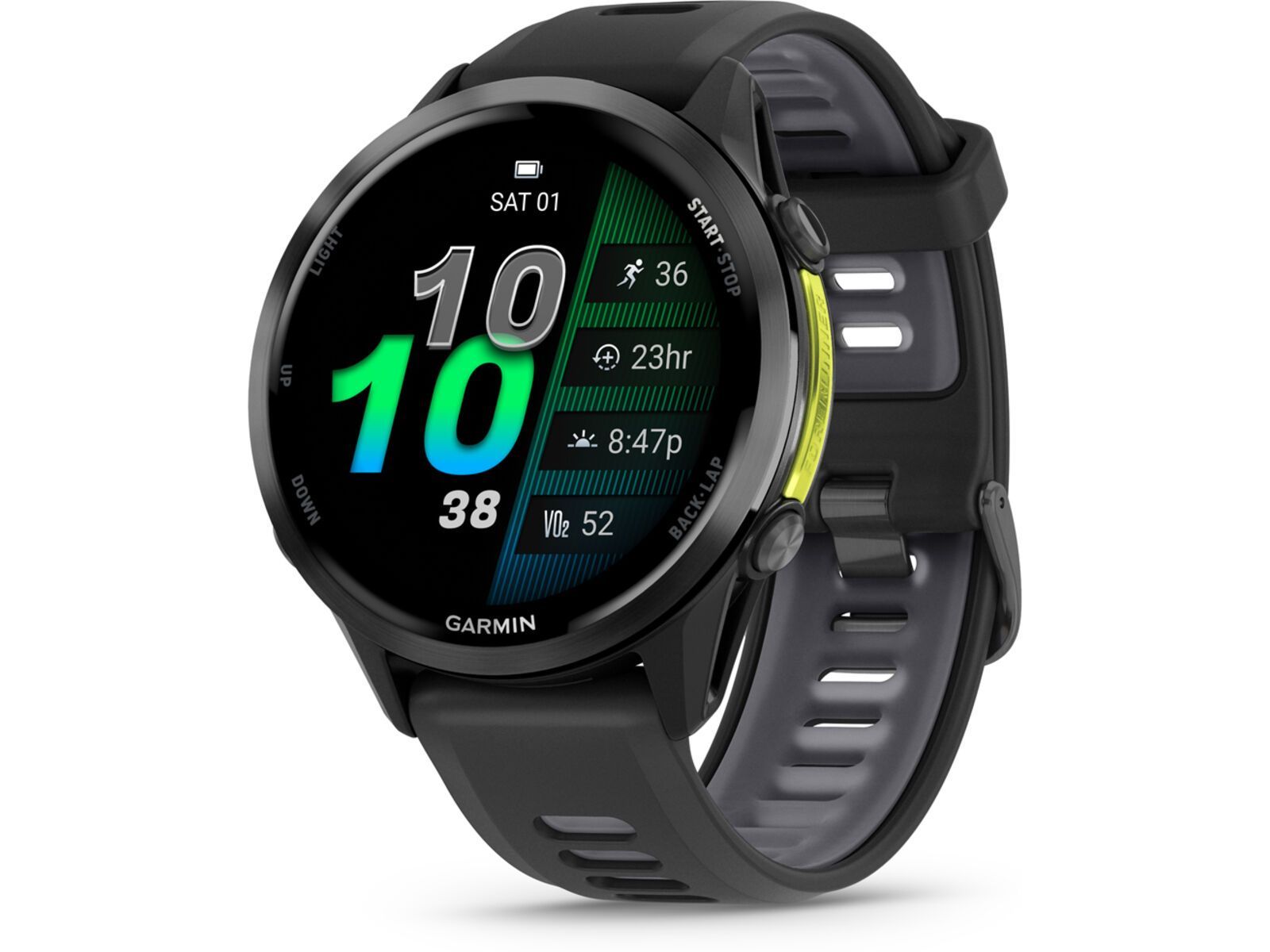 Garmin Forerunner 970, schwarz/carbongrau titan | Bild 1