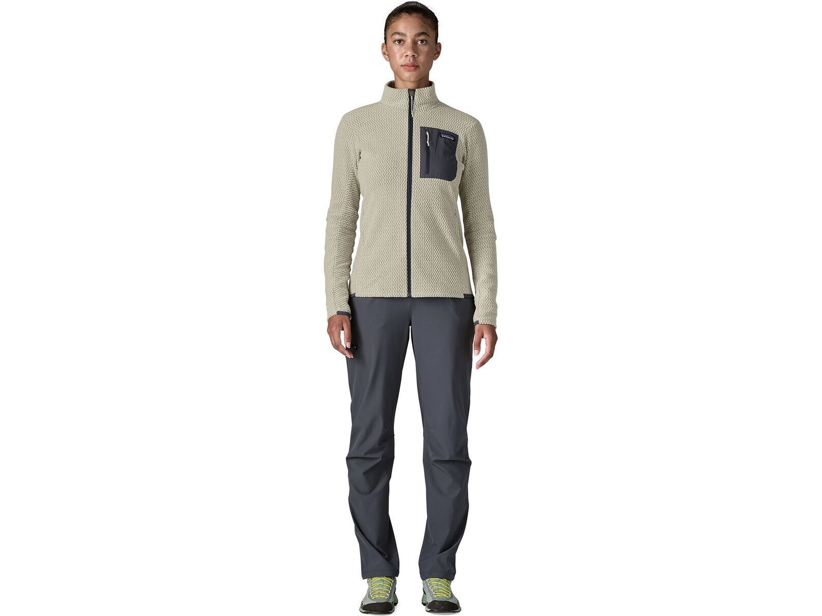 Patagonia Women's R1 Air Jacket, wool white | Bild 5