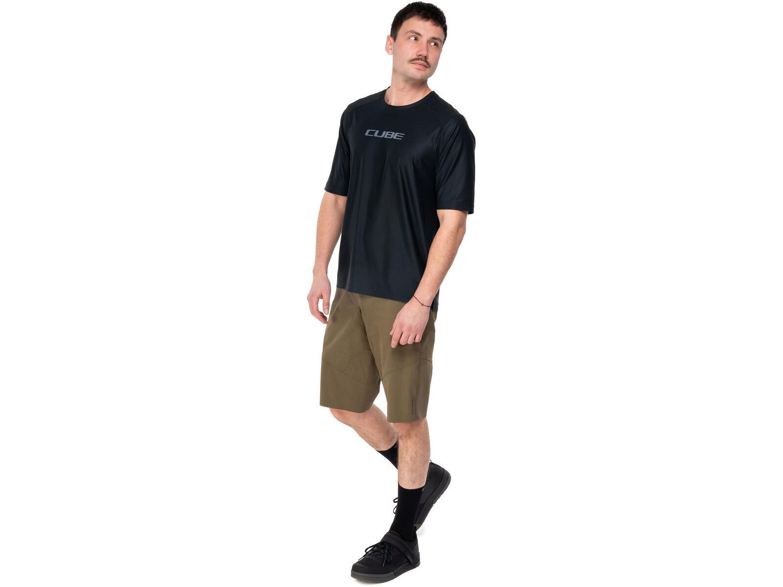 Cube Funktionsshirt kurzarm, black | Bild 4