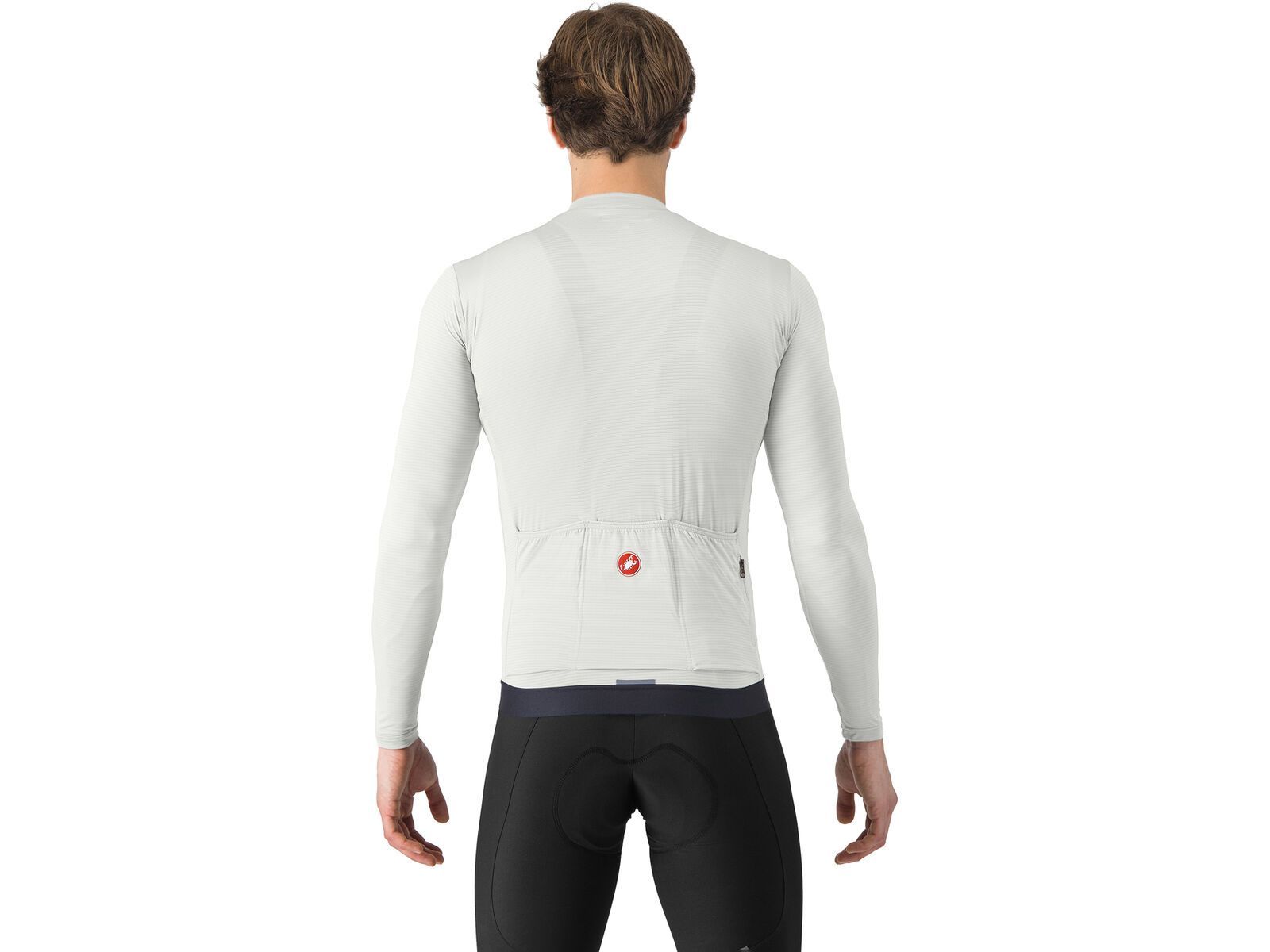 Castelli Espresso LS Jersey, ivory/dark gray | Bild 2