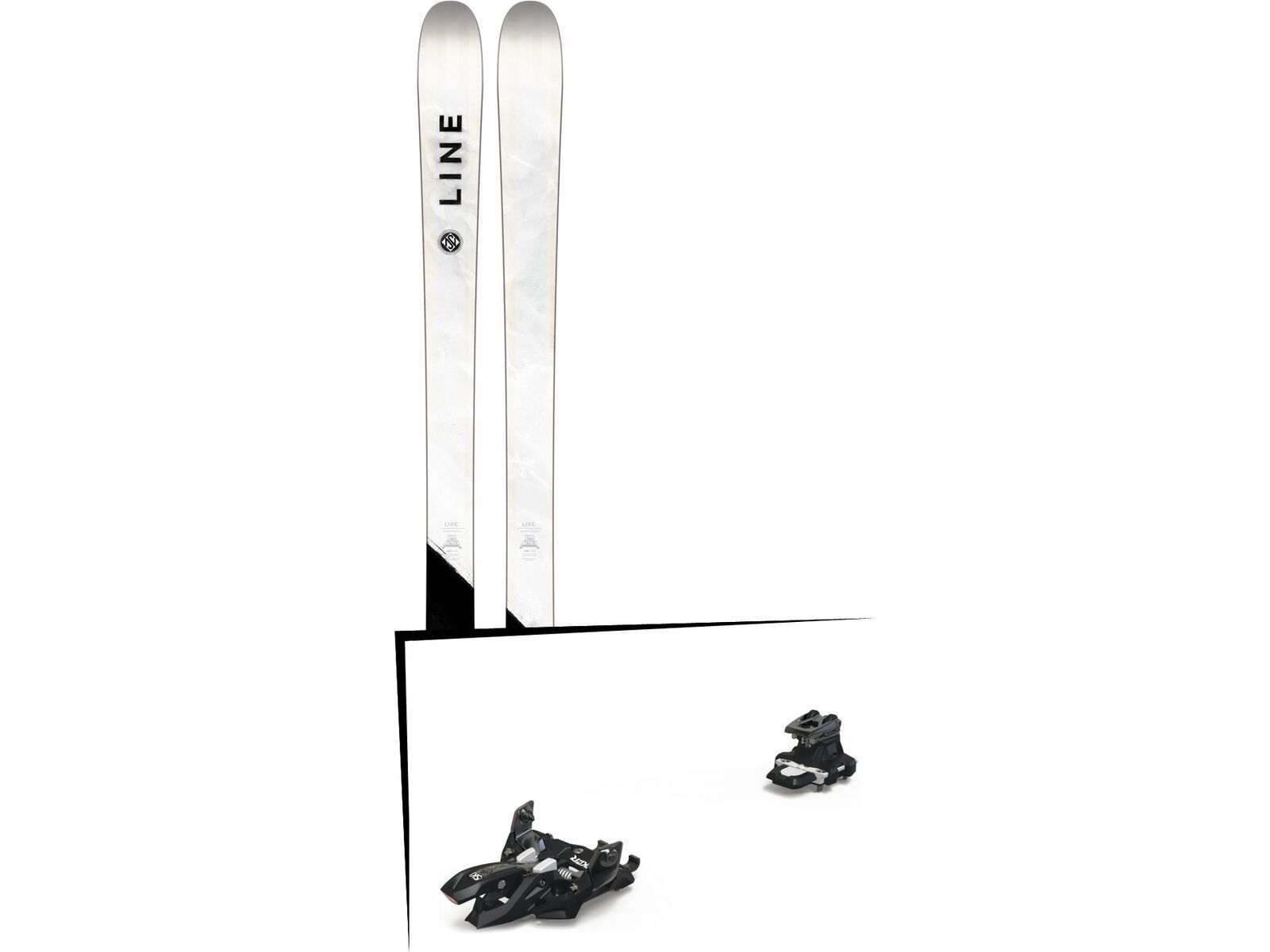 Set: Line Supernatural 86 2018 + Marker Alpinist 9 black/titanium | Bild 1