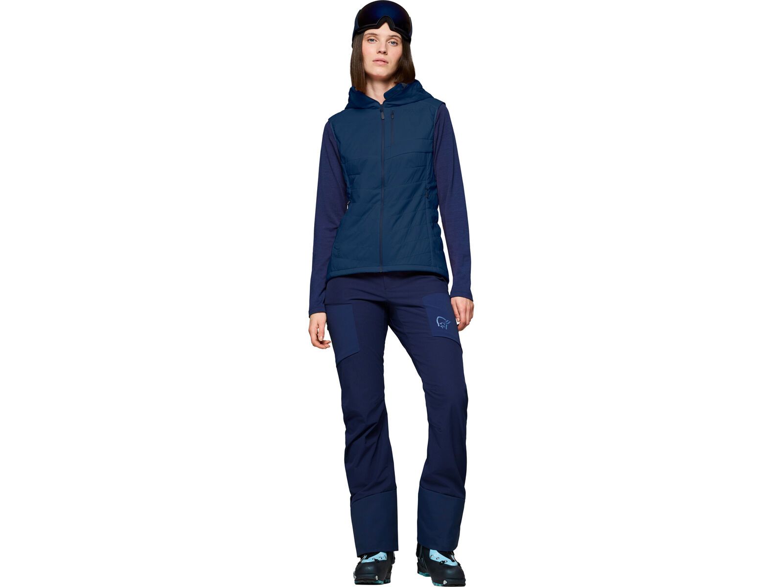 Norrona lyngen Alpha90 Vest W's, indigo night | Bild 6