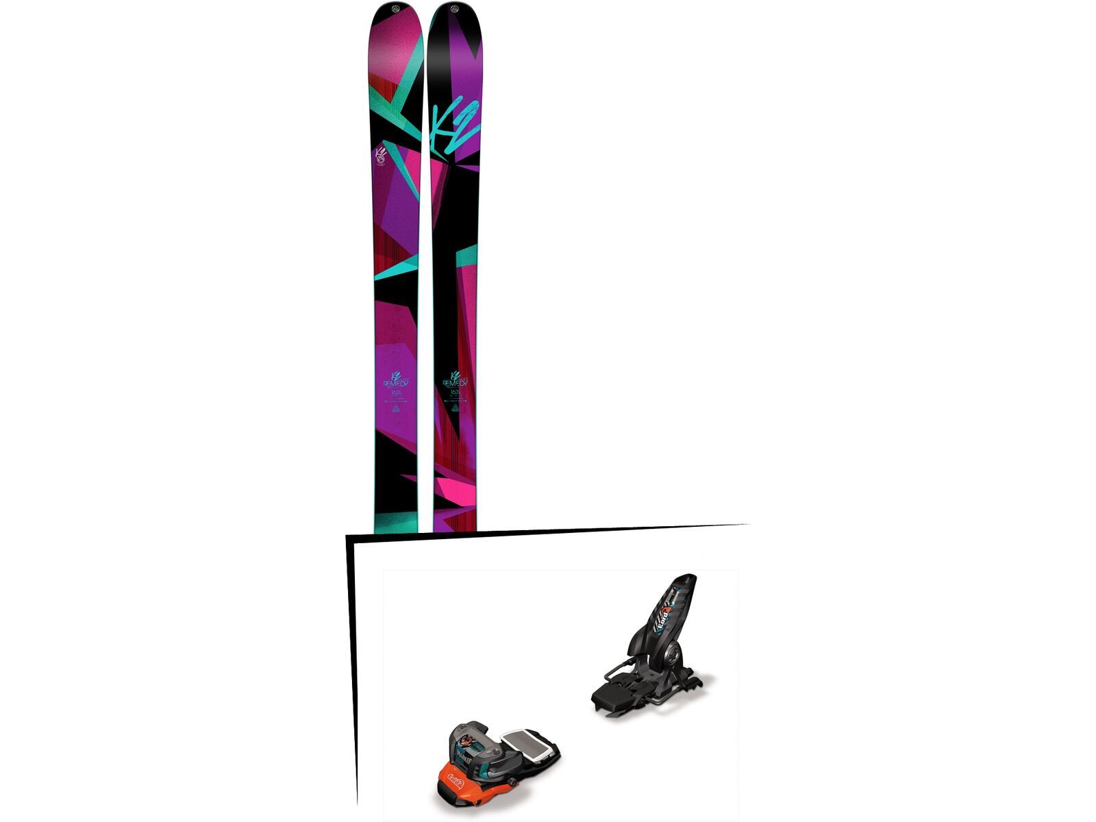 K2 SKI Set: Remedy 92 2016 + Marker Lord S.P.14 | Bild 1