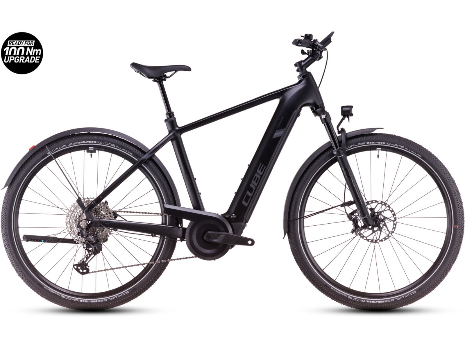 Cube Nuride Hybrid SLX 800 Allroad, black´n´reflect | Bild 1