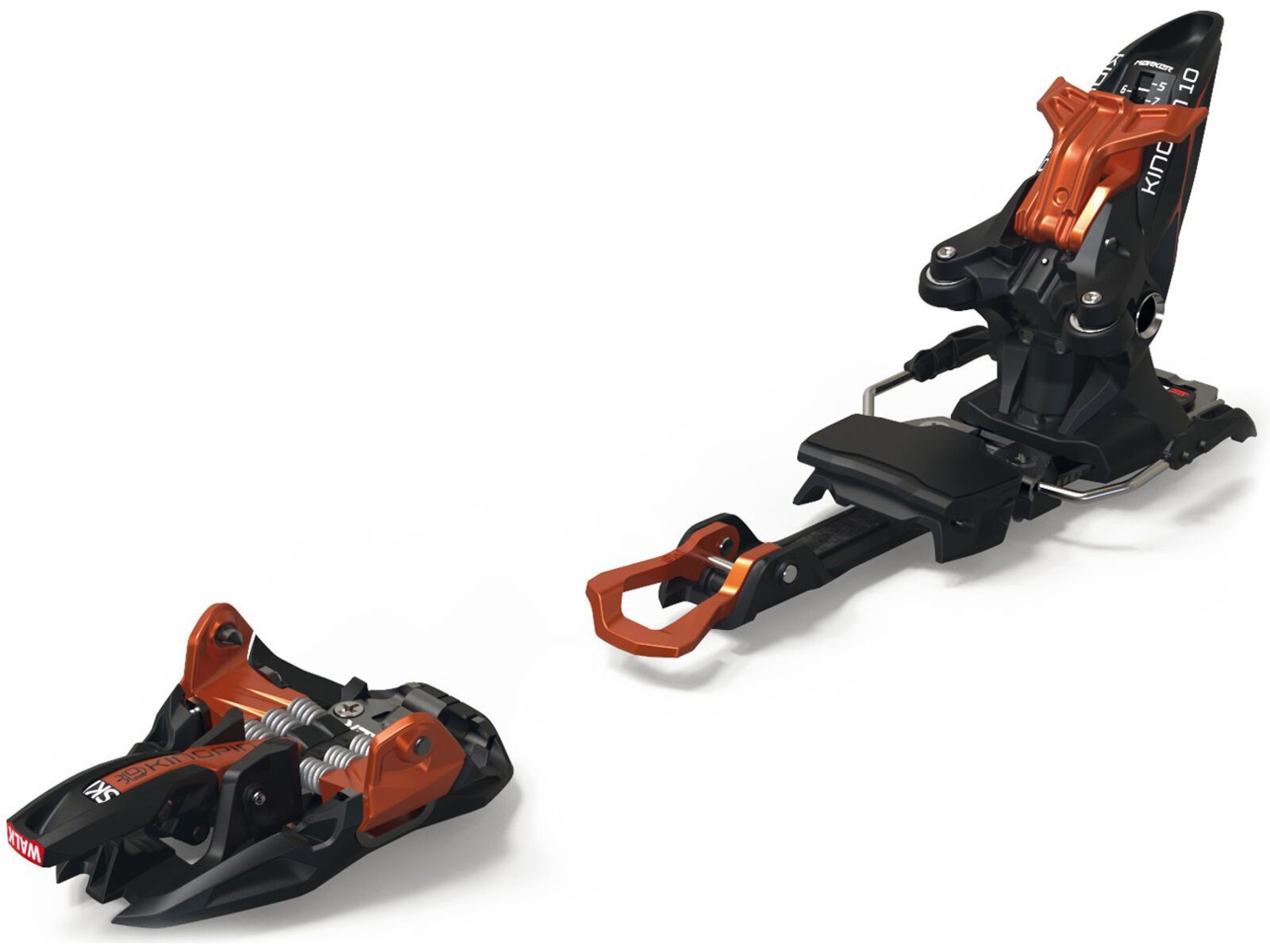 Set: K2 SKI Marksman 2019 + Marker Kingpin 10 black/copper | Bild 3