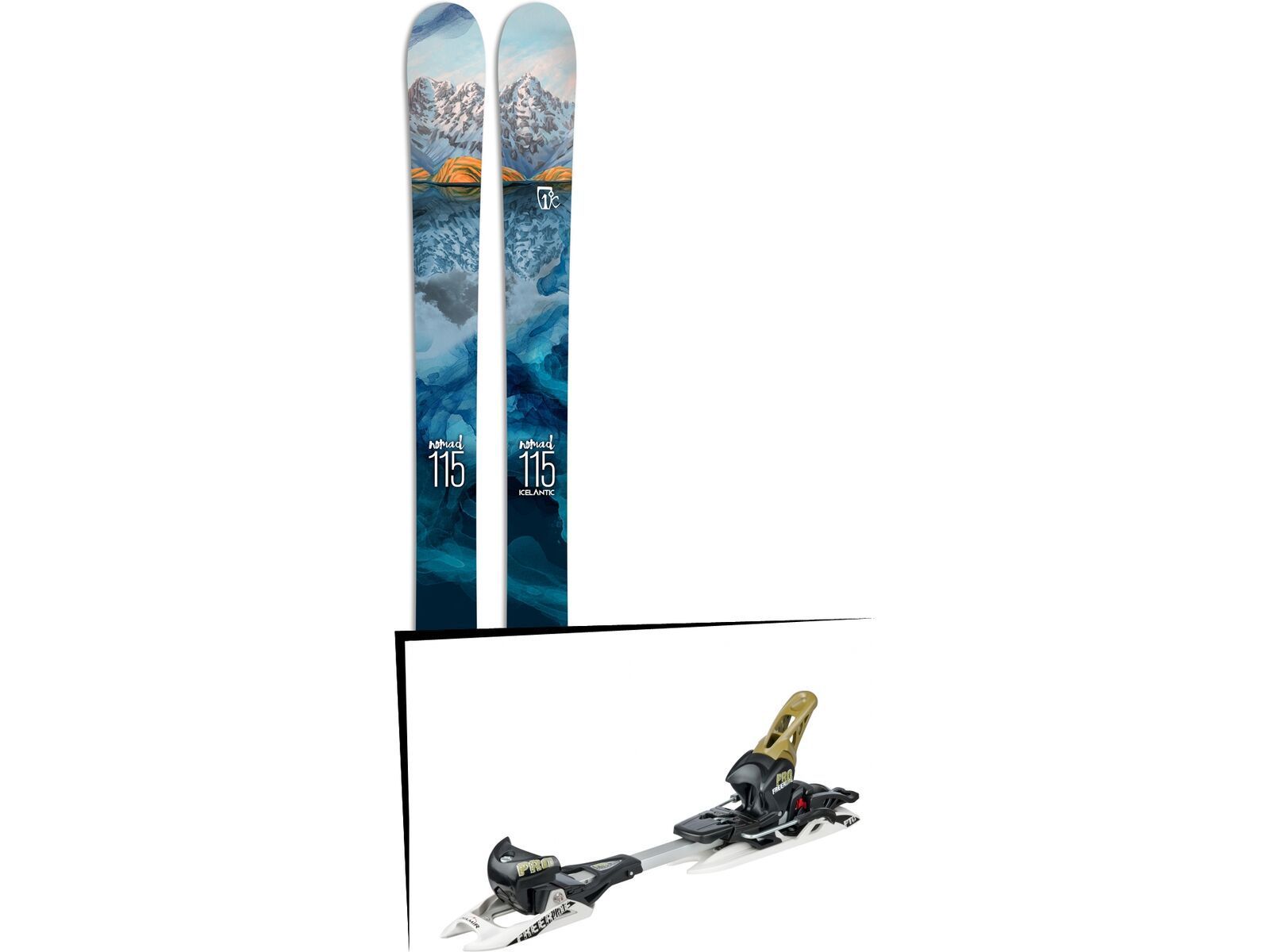 Set: Icelantic Nomad 2017 + Fritschi Diamir Freeride Pro (1963303) | Bild 1