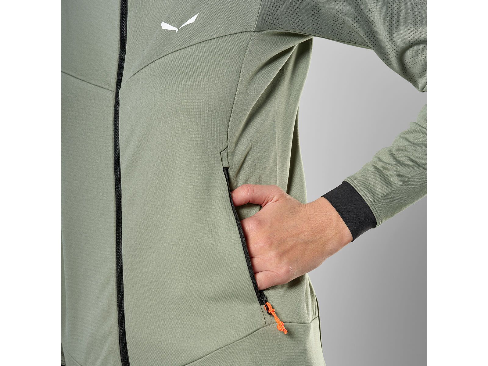 Salewa Sella Crevasse Kapuzenjacke Damen, shadow | Bild 8