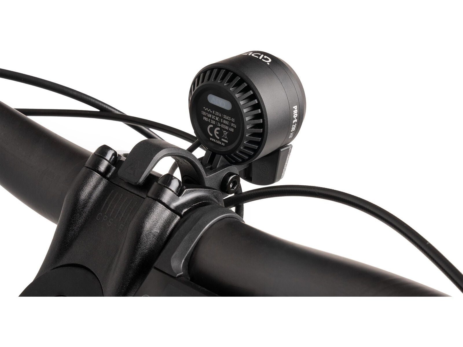 Cube Acid E-Bike Frontlicht Pro-E 200 High Beam X-Connect, black | Bild 5