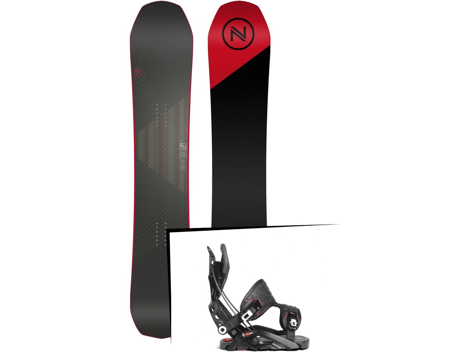 Set: Nidecker Platinum 2019 + Flow Fuse-GT (2226530S) | Bild 1