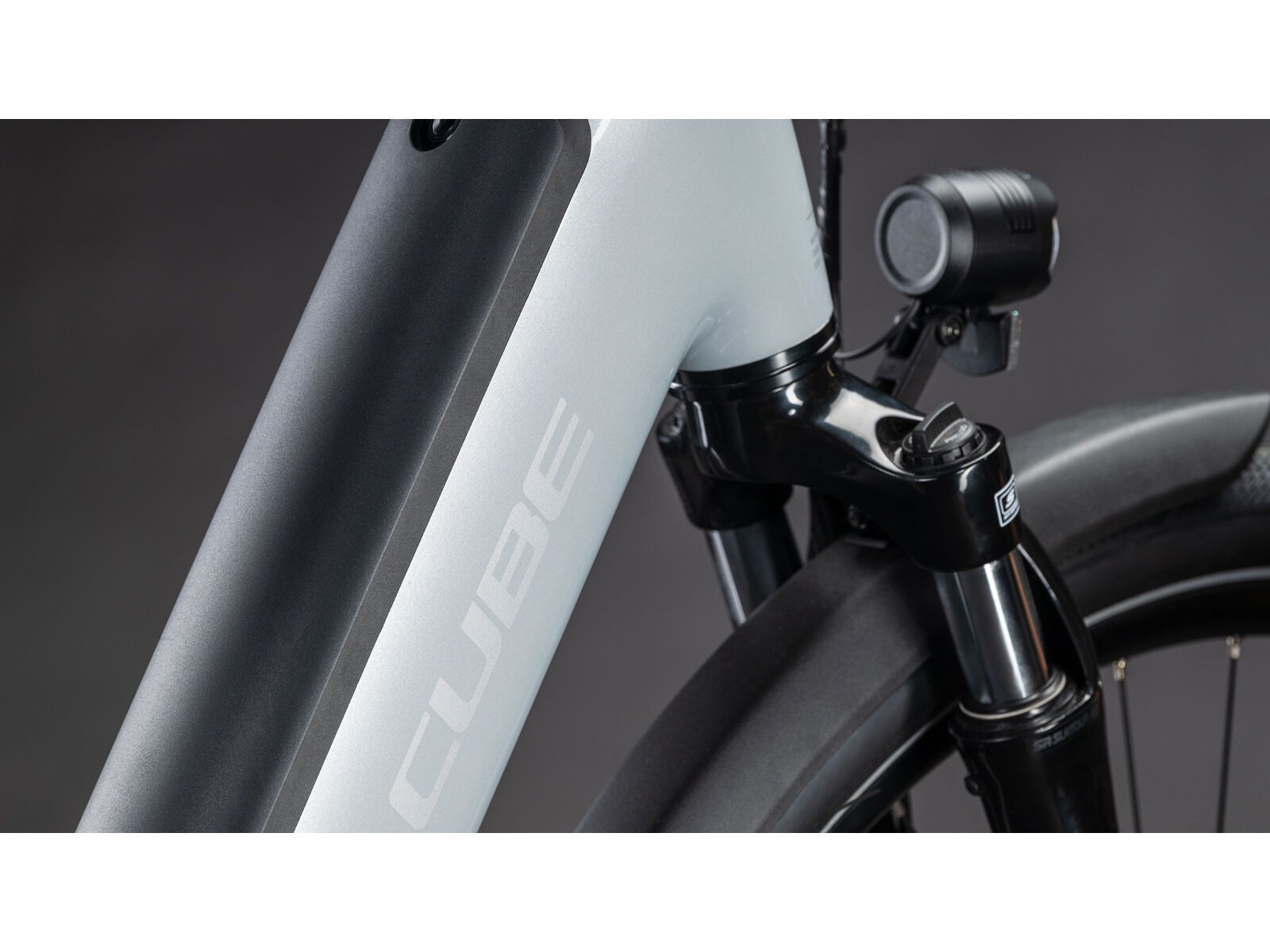 Cube Supreme Hybrid Comfort One 600 Easy Entry 28, foggrey´n´reflex | Bild 4