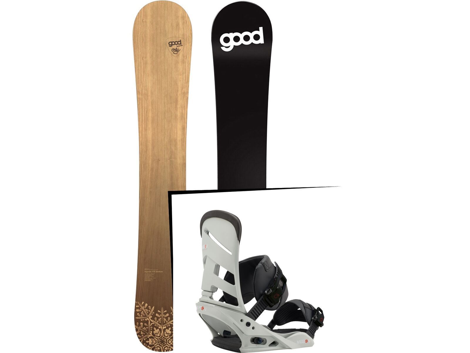 Set: goodboards Legends 2017 + Burton Mission (1712876S) | Bild 1