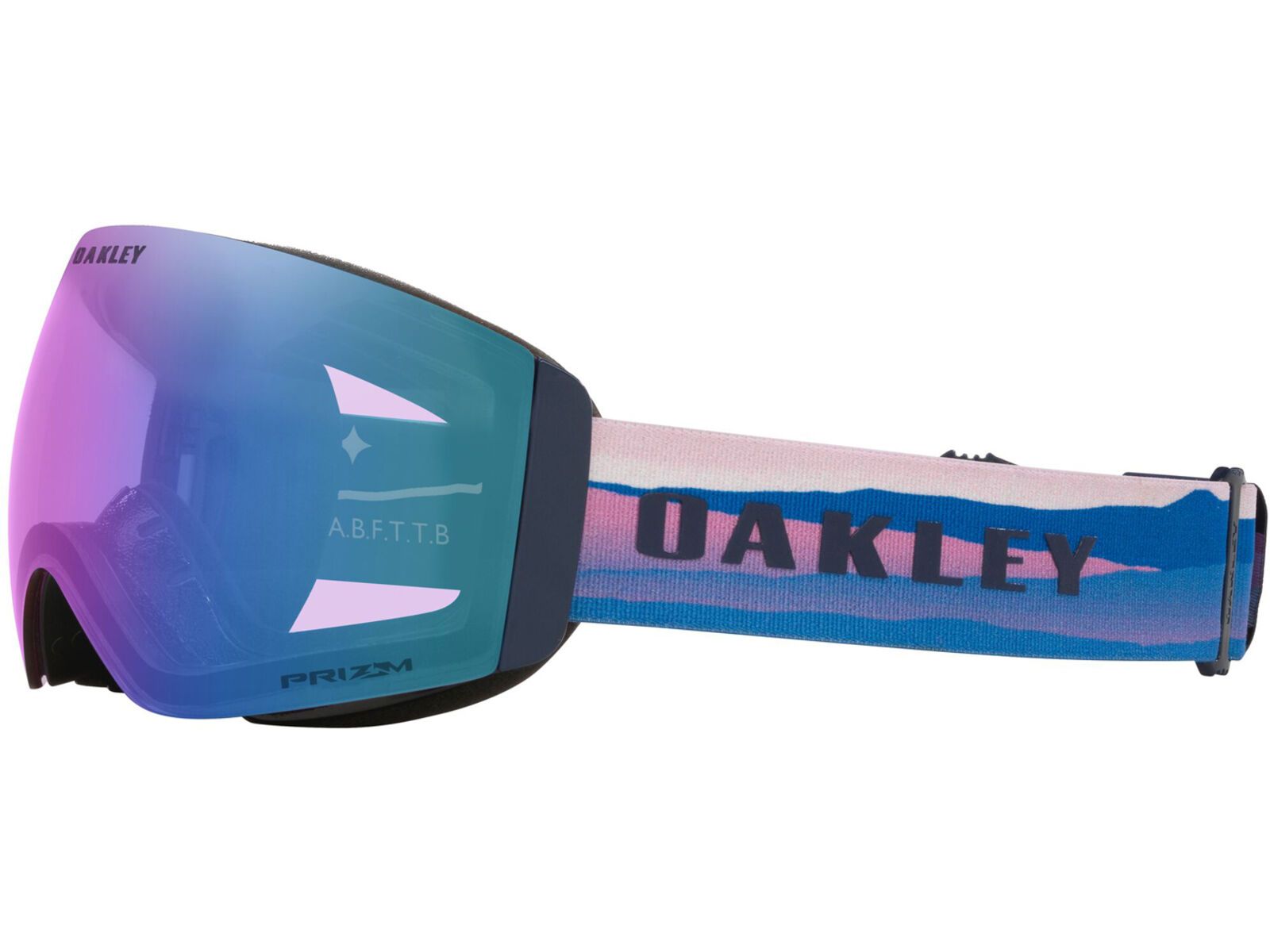 Oakley Flight Deck Pro M Mikaela Shiffrin Sign., Prizm Snow Iced Iridium & Sapphire Iridium | Bild 4