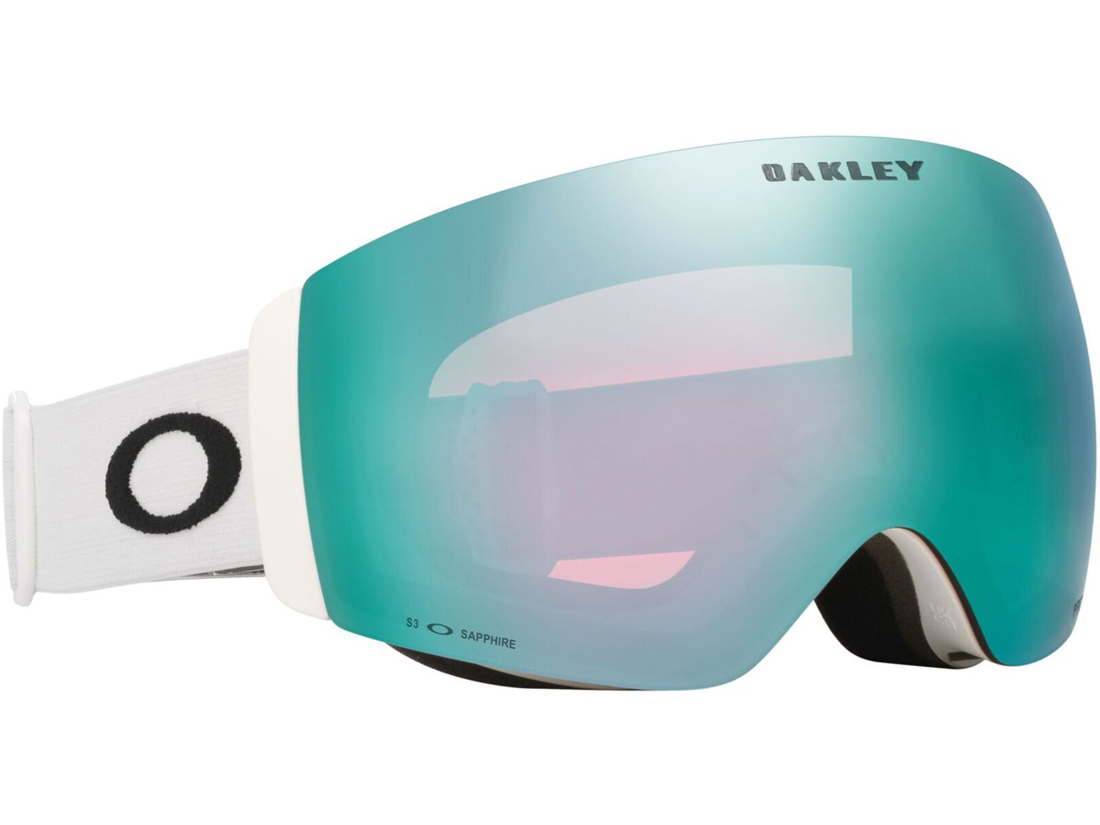 Oakley Flight Deck Pro M, Prizm Snow Sapphire Iridium & Iced / matte white | Bild 13