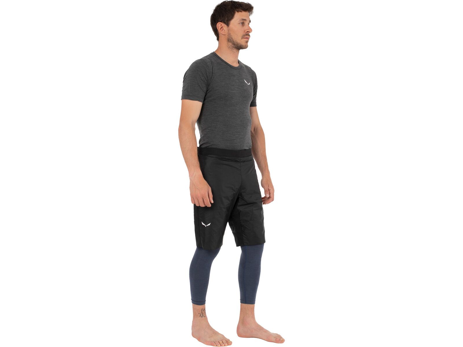 Salewa Sella TirolWool Responsive Shorts Herren, black out | Bild 3