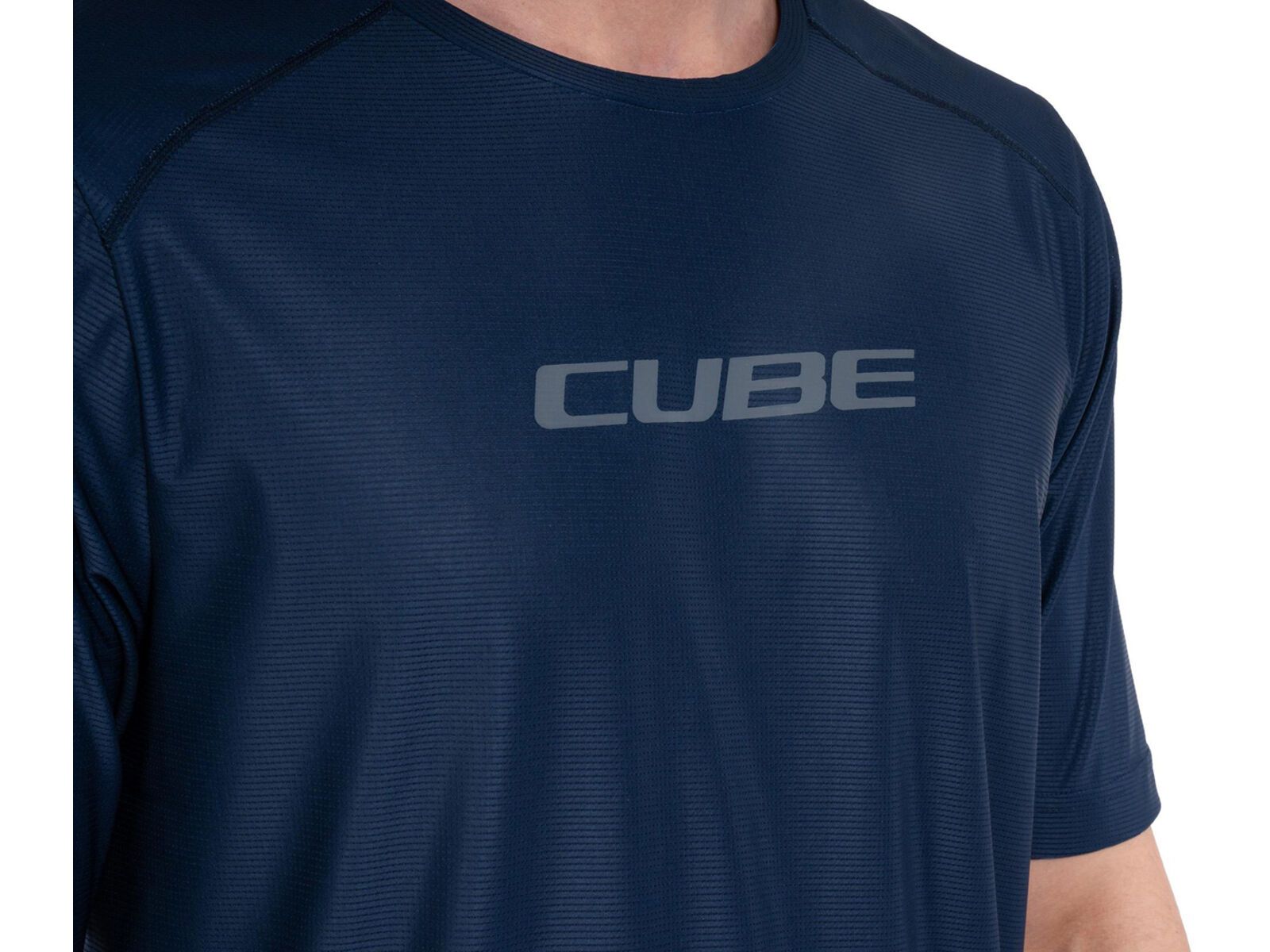 Cube Funktionsshirt kurzarm, blue | Bild 3