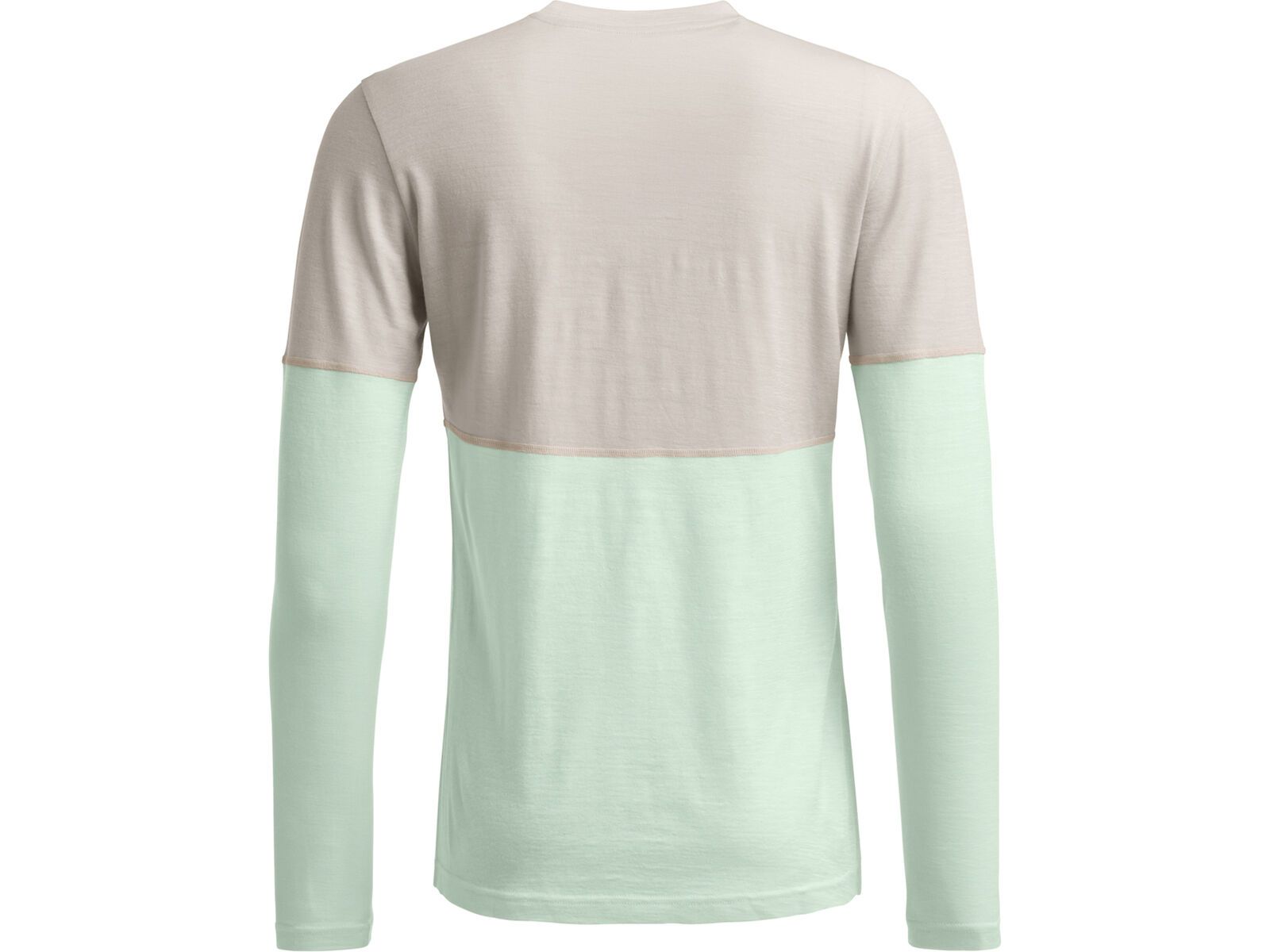 Ortovox 185 Rock'n'wool Long Sleeve W, white tea | Bild 2