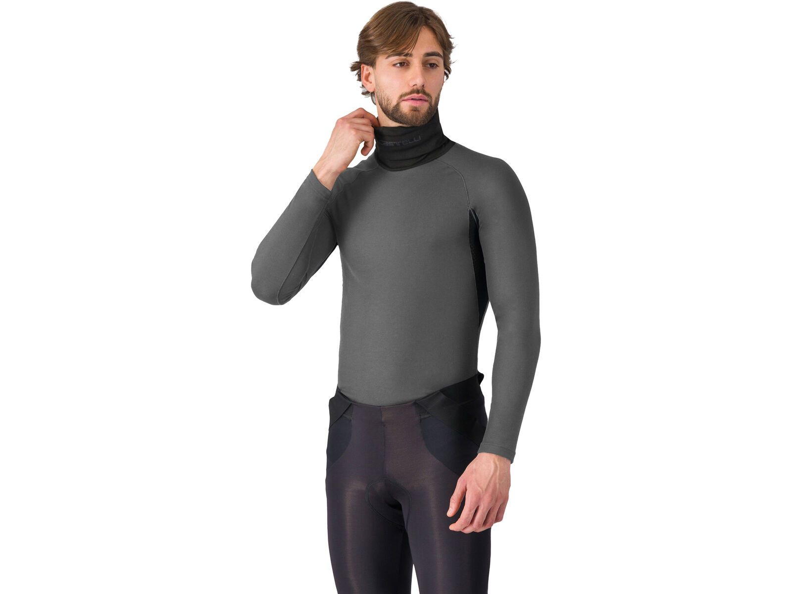 Castelli Flanders 2 High Neck Warmer, gray | Bild 1