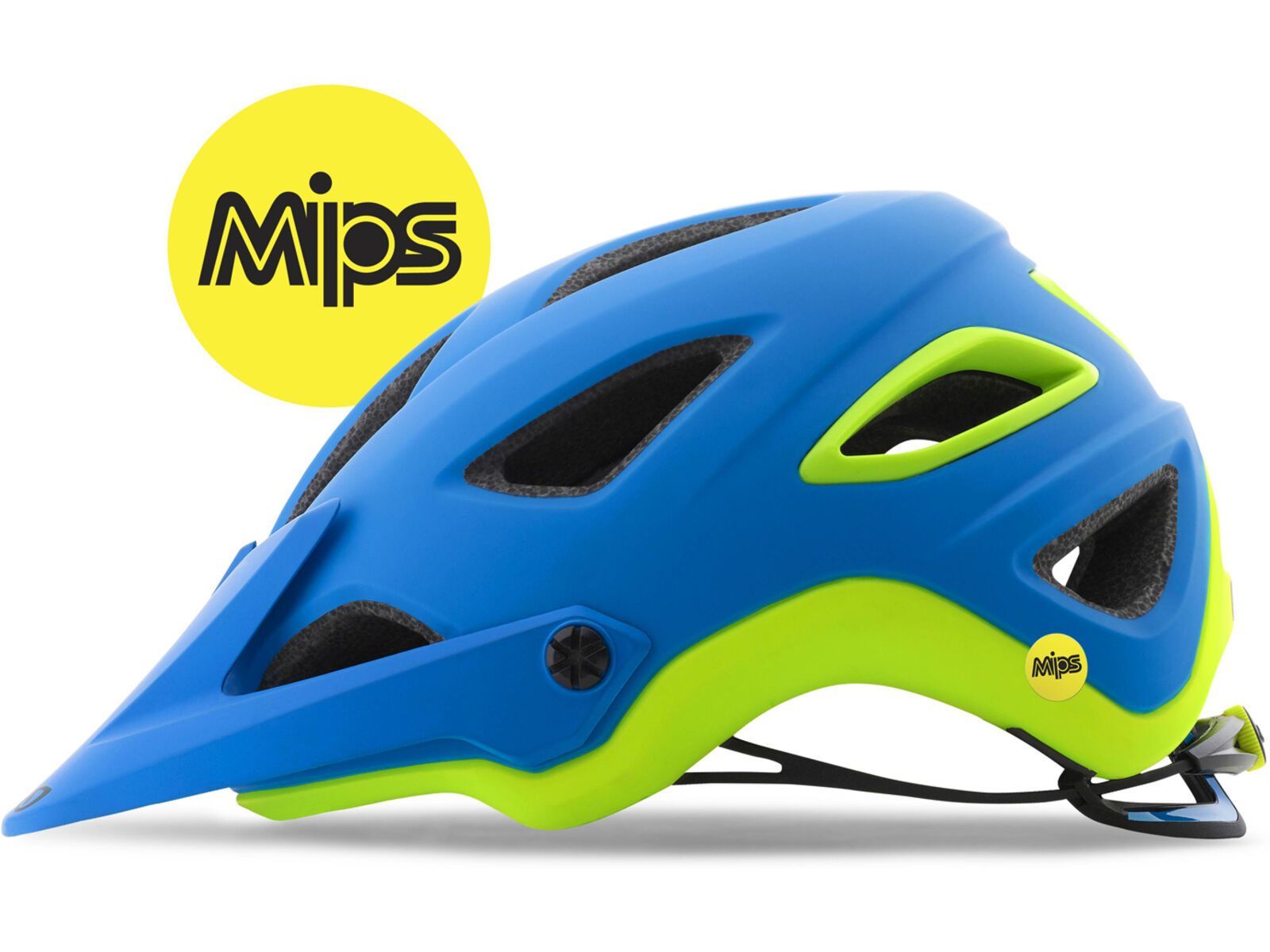 Giro Montaro MIPS, matte blue/lime | Bild 2