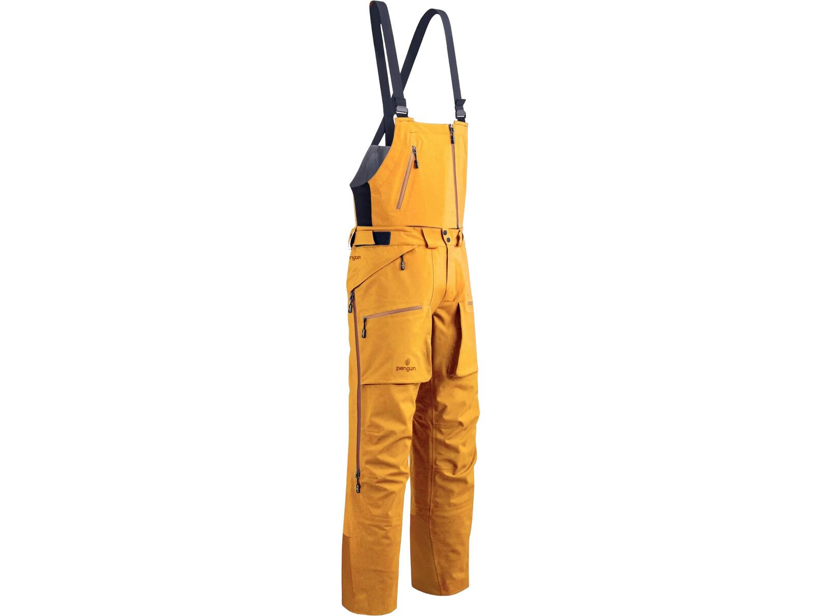 Penguin Männer 3 Lagen Dermizax Shell (Latz-) Hose, curry gold | Bild 1