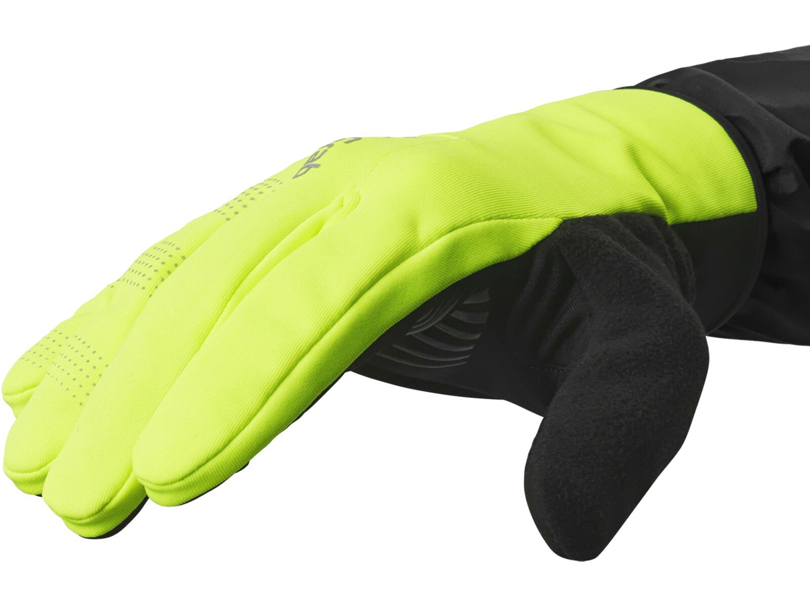 GripGrap Ride 2 Windproof Spring-Autumn Gloves, yellow hi-vis | Bild 6