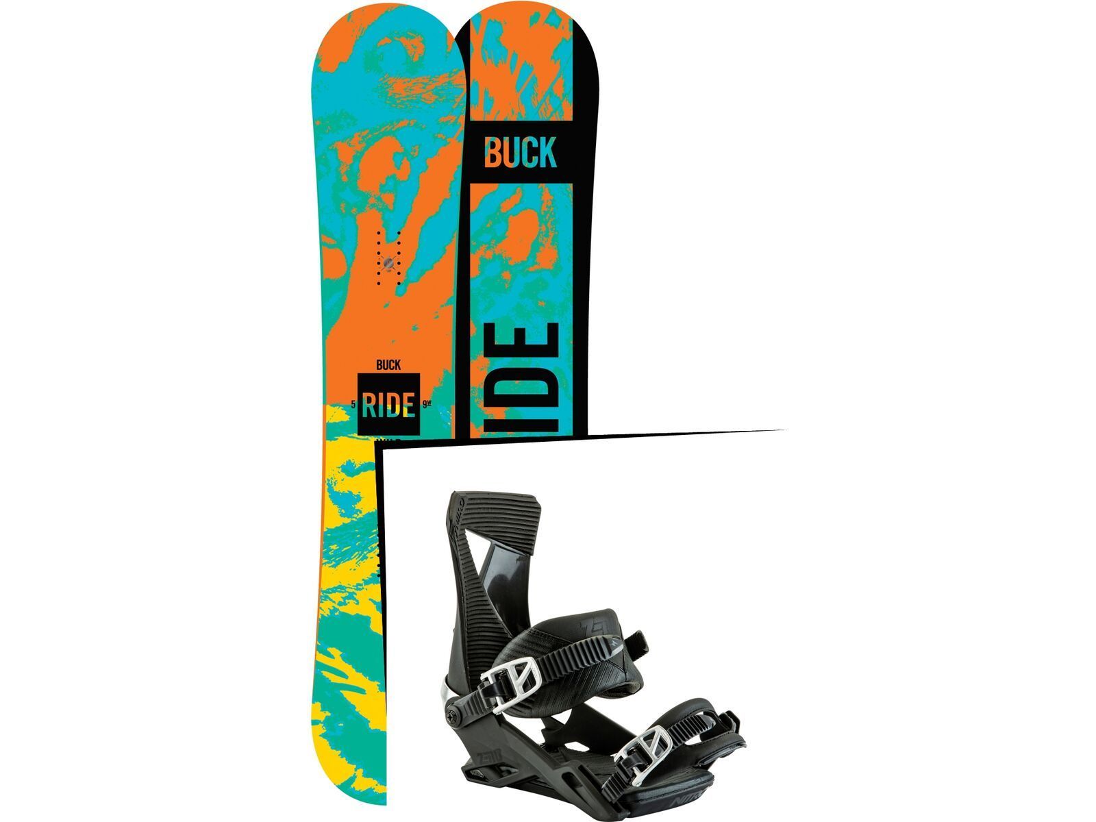 Set: Ride Buck Wild 2016 + Nitro Zero (1691161S) | Bild 1