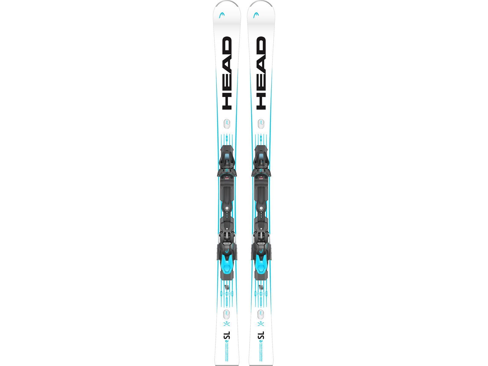 Head Worldcup Rebels e-SL + Freeflex 14 GW, matt black/speed blue | Bild 1