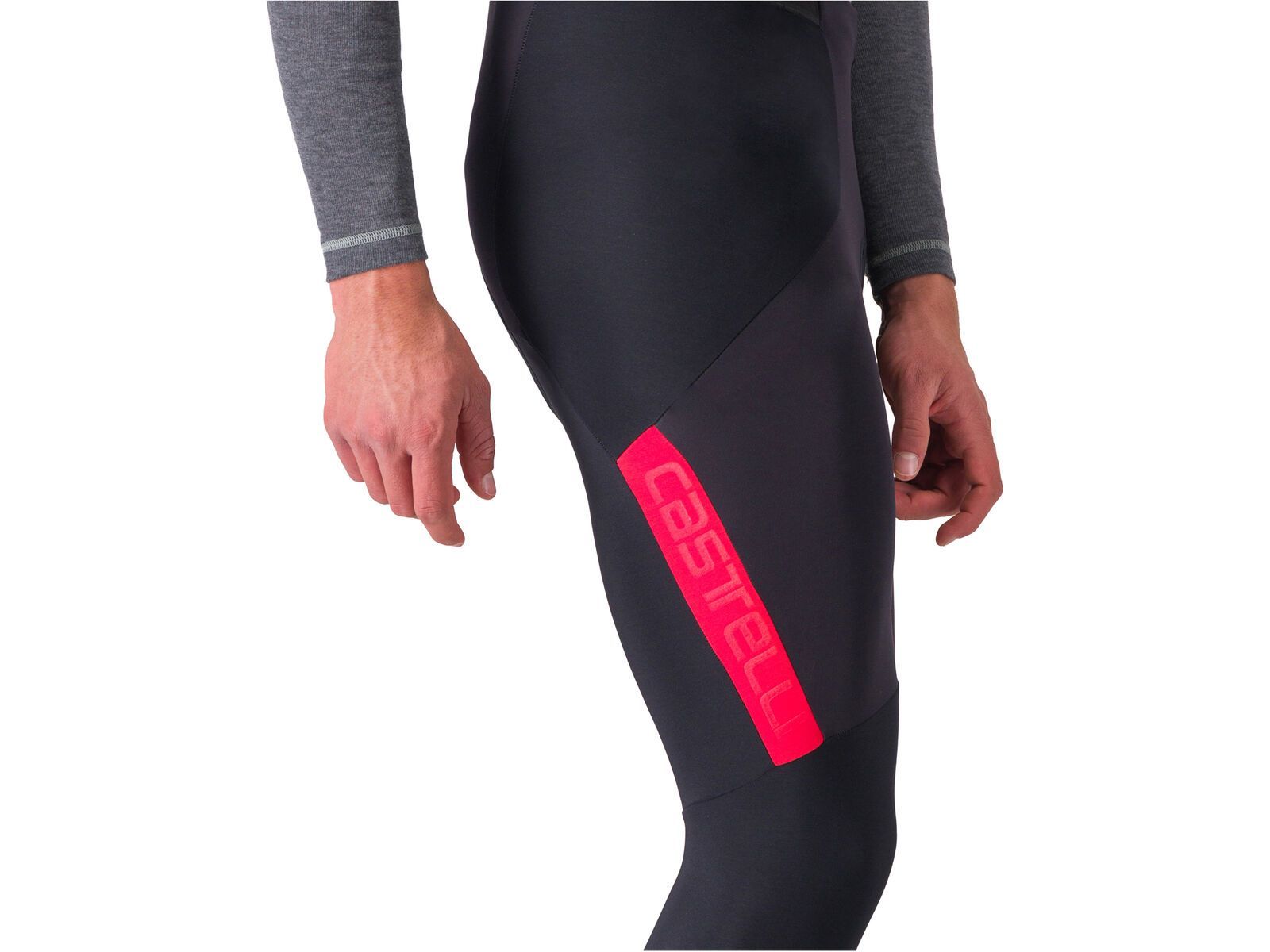 Castelli Sorpasso RoS Bibtight, black red | Bild 4