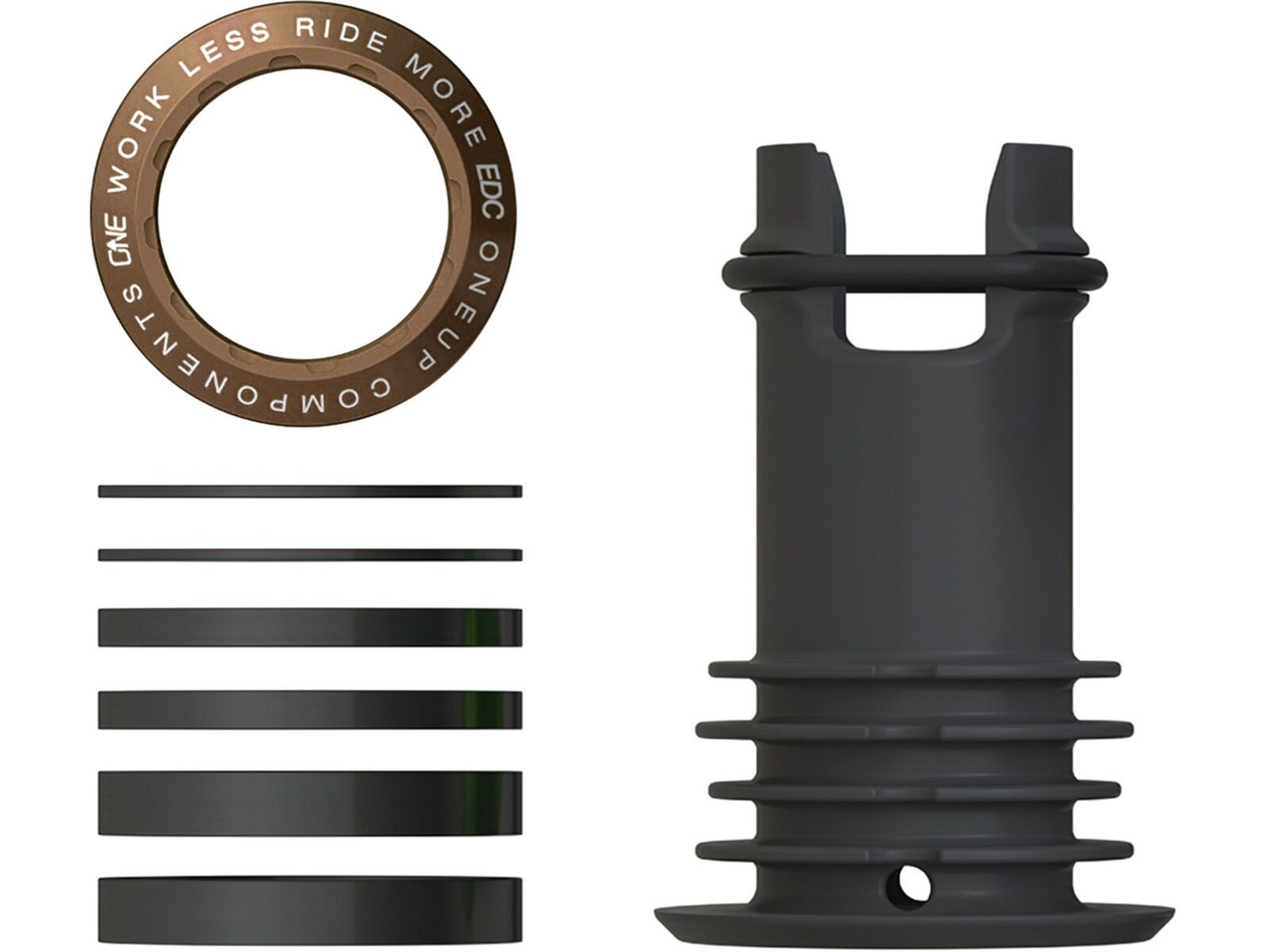 OneUp Components EDC Threaded Top Cap, bronze | Bild 1