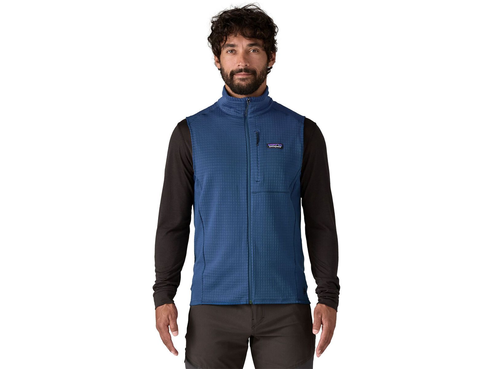 Patagonia Men's R1 Fleece Vest, clement blue | Bild 4