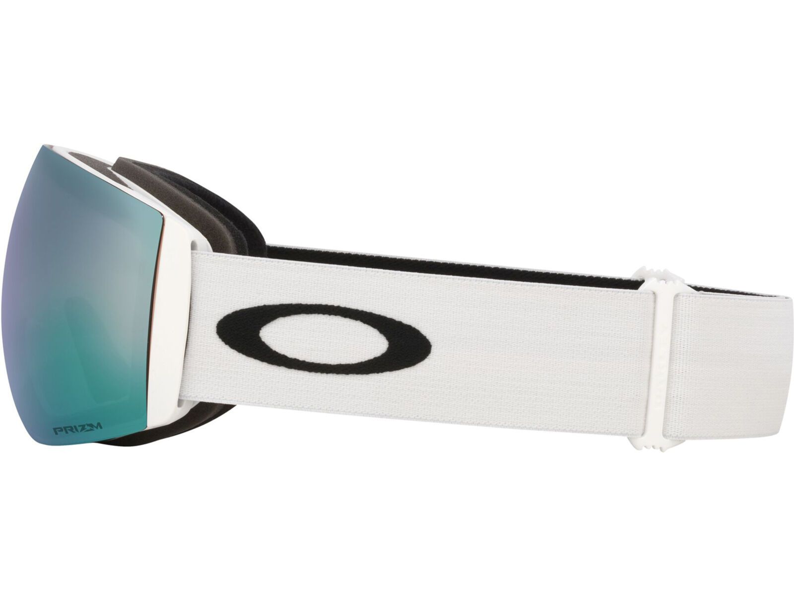 Oakley Flight Deck Pro L, Prizm Snow Sapphire Iridium & Iced / matte white | Bild 5