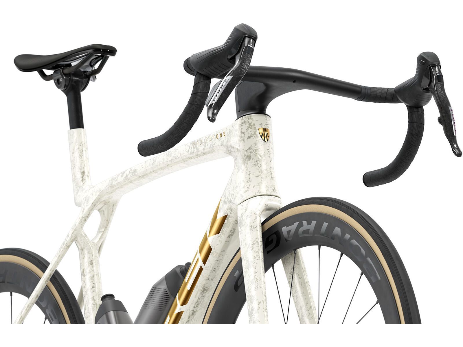 Trek Madone SLR 7 AXS, era white/supernova marble | Bild 5