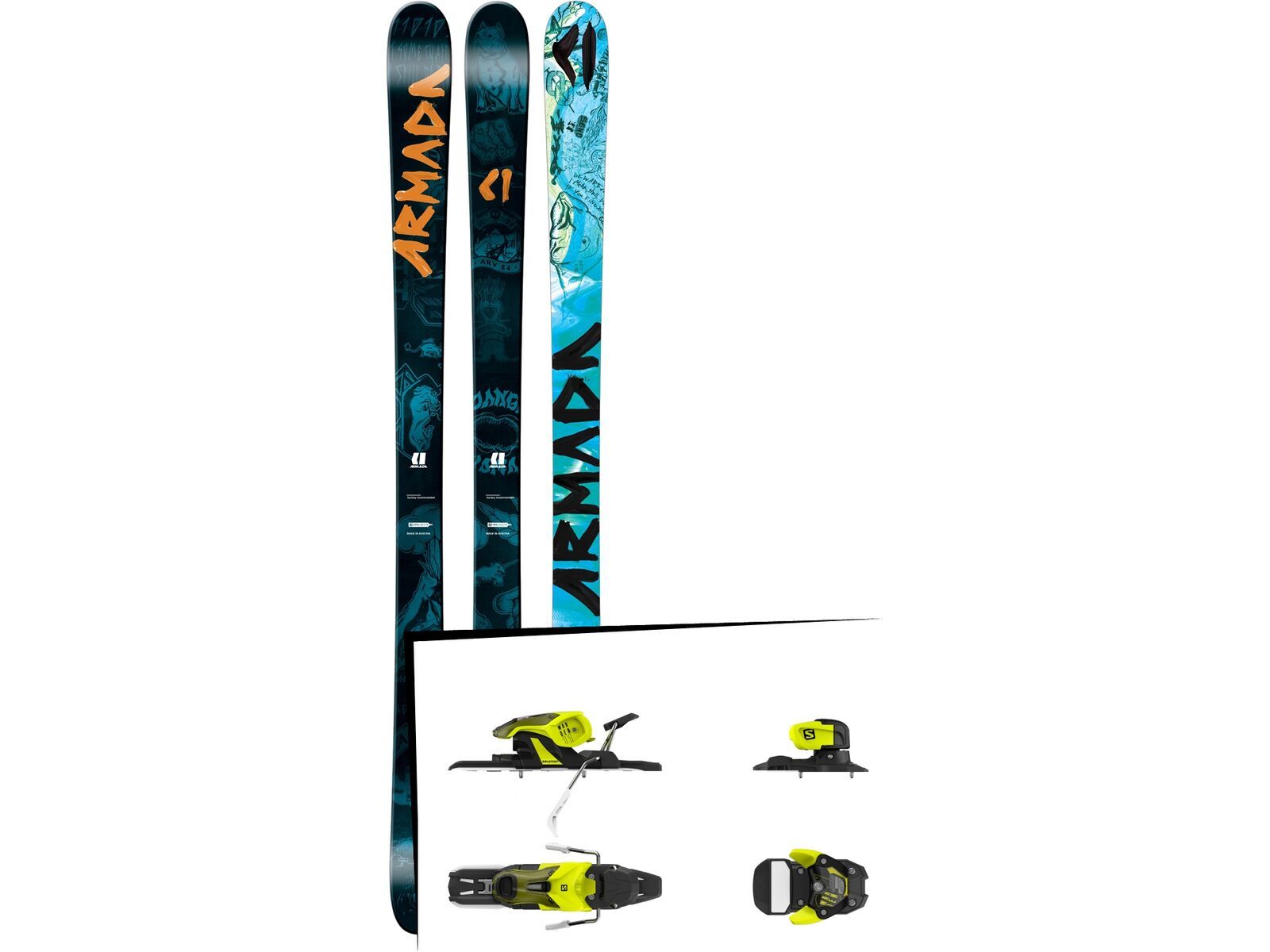 Set: Armada Arv 84 2017 + Salomon Warden 11 (1706223) | Bild 1