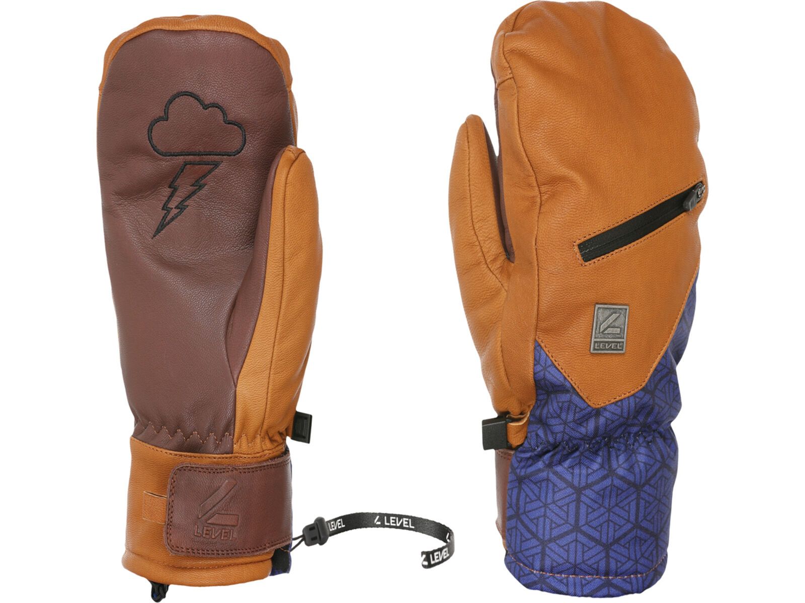 Level Pulsar Mitt, pk brown | Bild 1