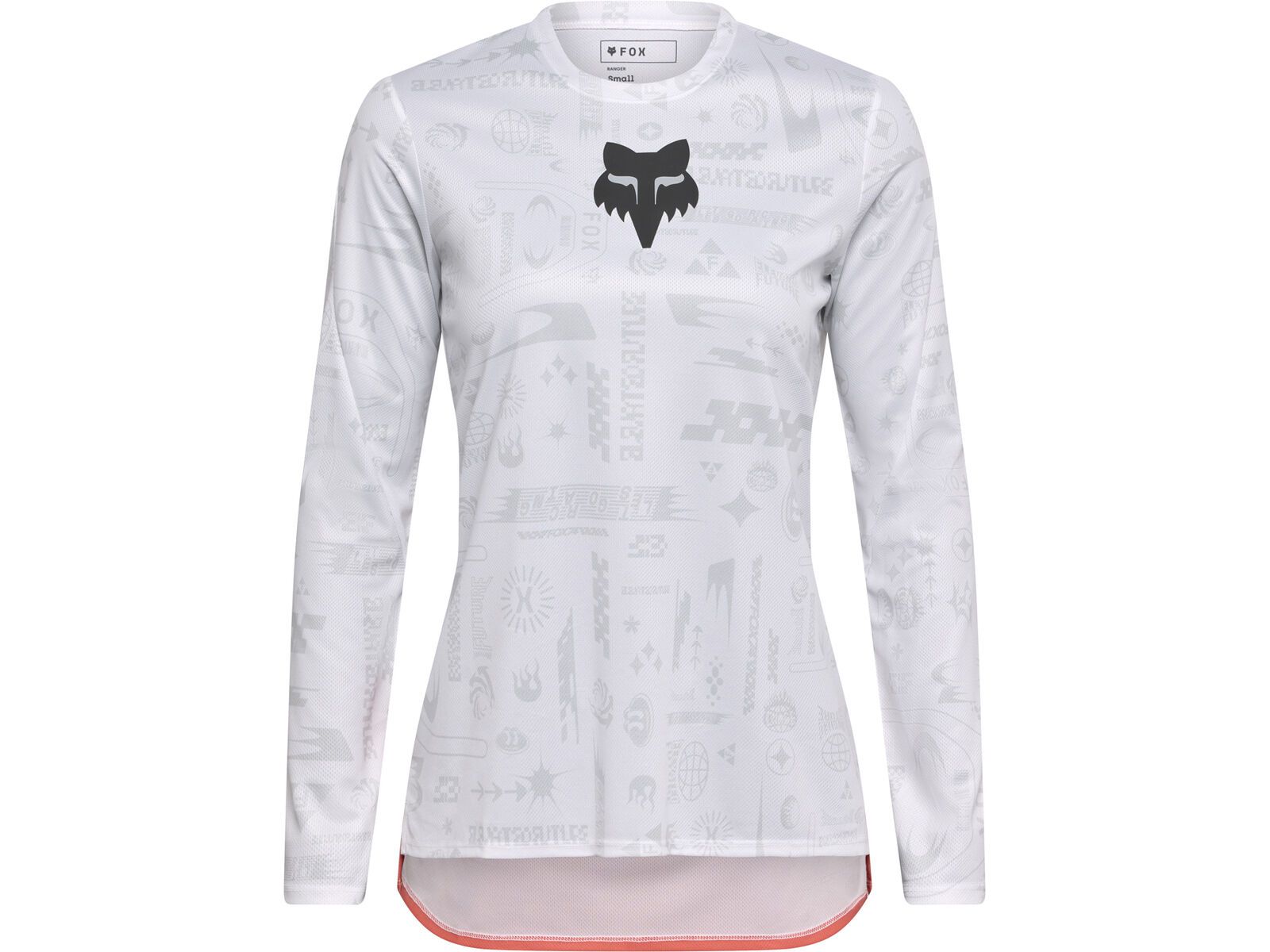 Fox Womans Ranger LS Jersey Lunar, white | Bild 1