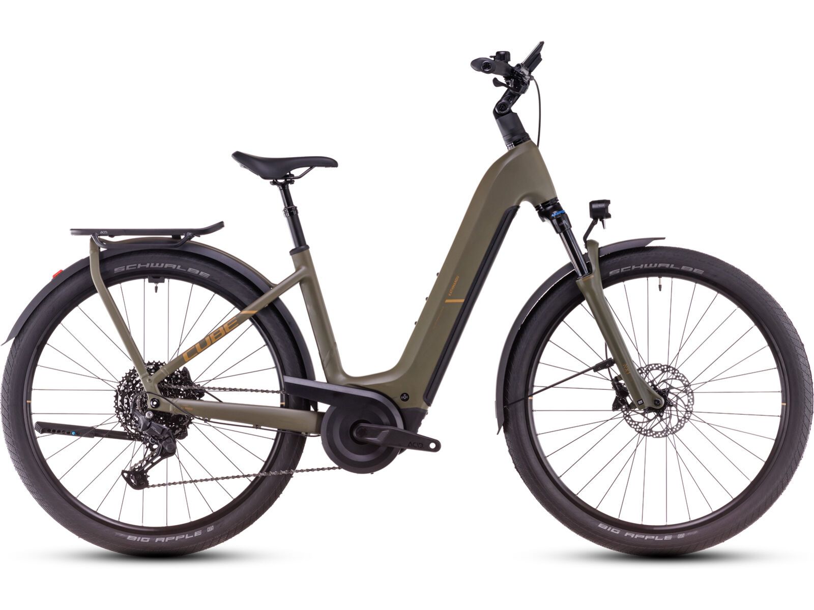 Cube Kathmandu Hybrid Pro 800 Easy Entry, dustyolive´n´gold | Bild 1