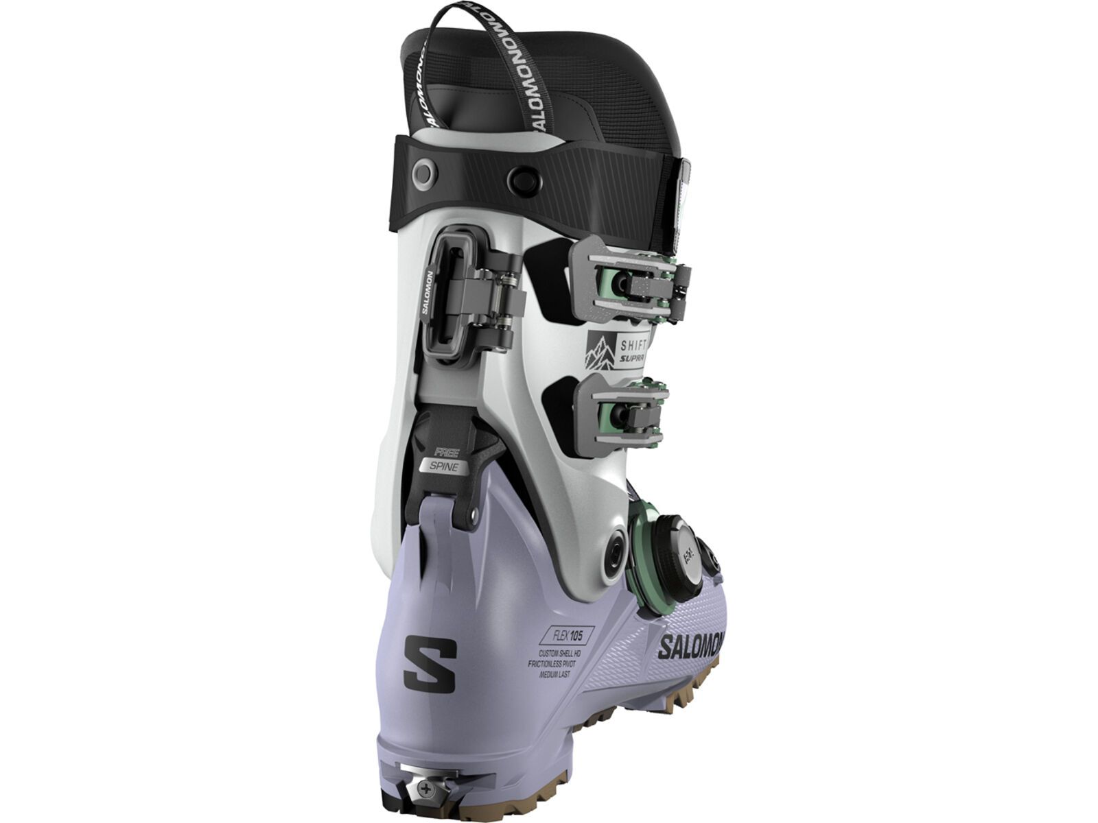 Salomon Shift Supra BOA 105 W GW, cosmic sky/cool gray 5/shale green | Bild 2