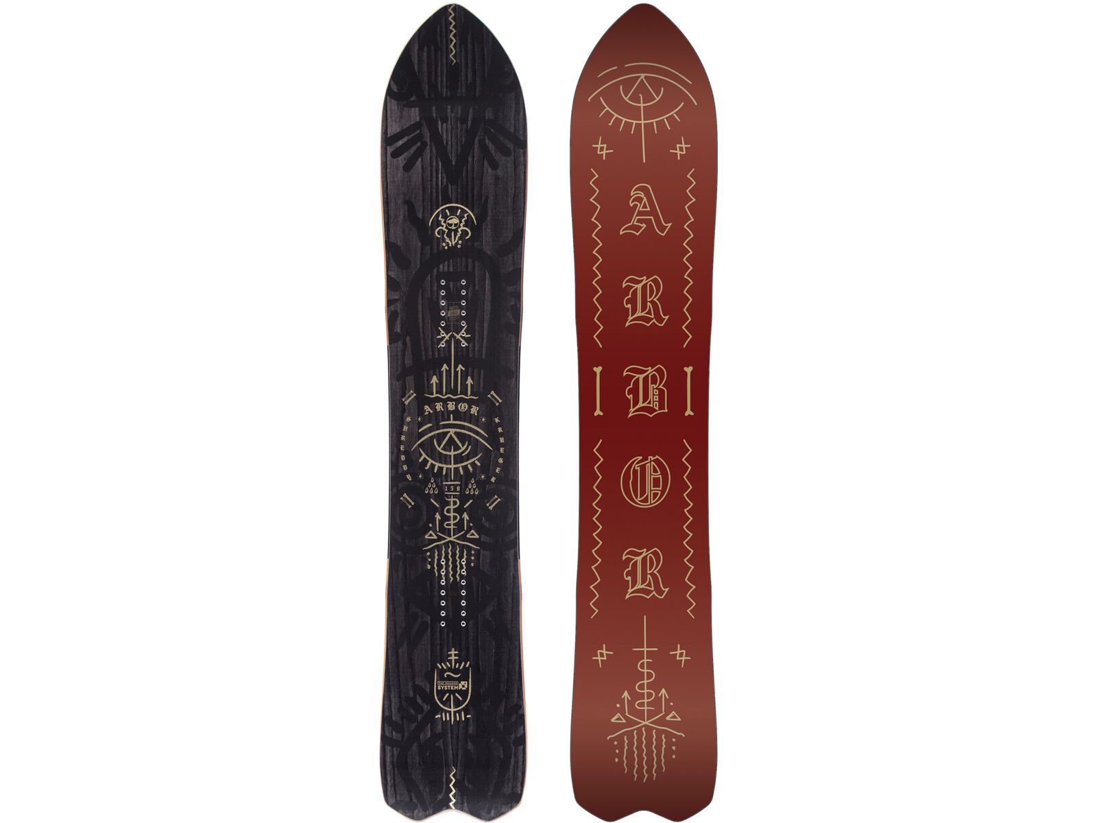 Set: Arbor Shreddy Krueger 2017 + Flow NX2 Hybrid (1513124S) | Bild 2