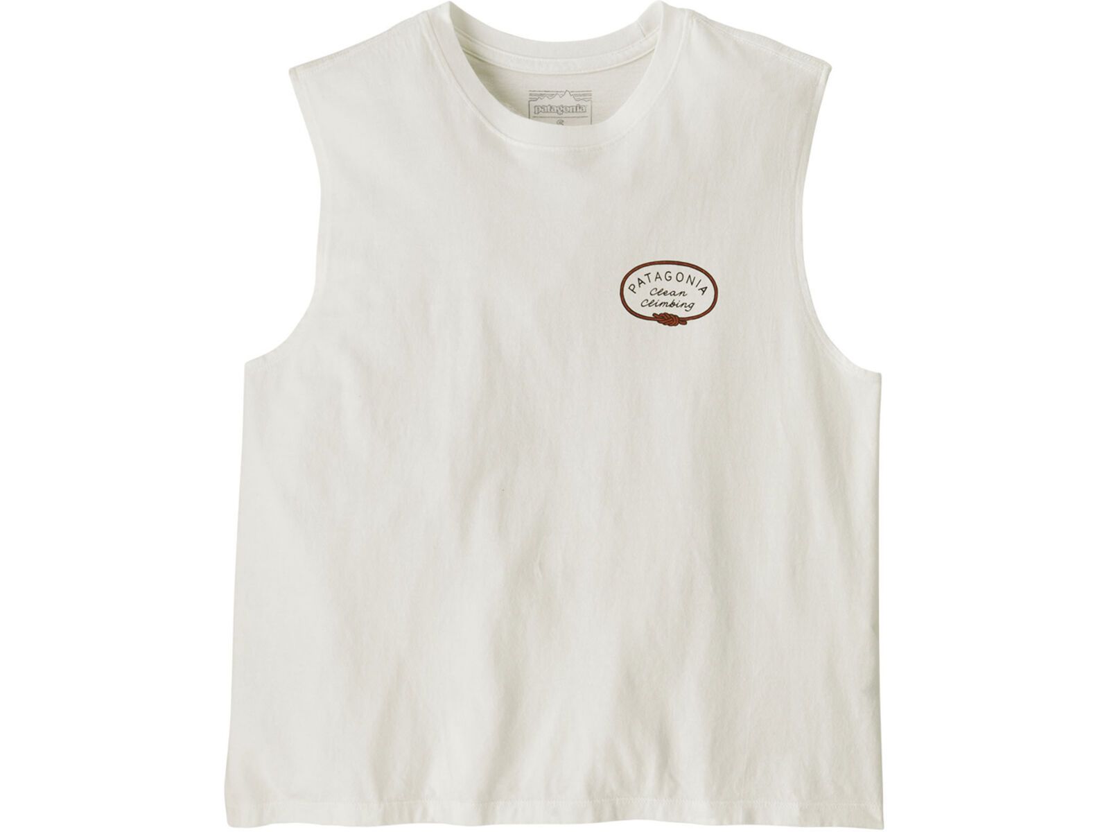 Patagonia Women's Clean Climb Roots Boxy Organic Tank, white | Bild 1
