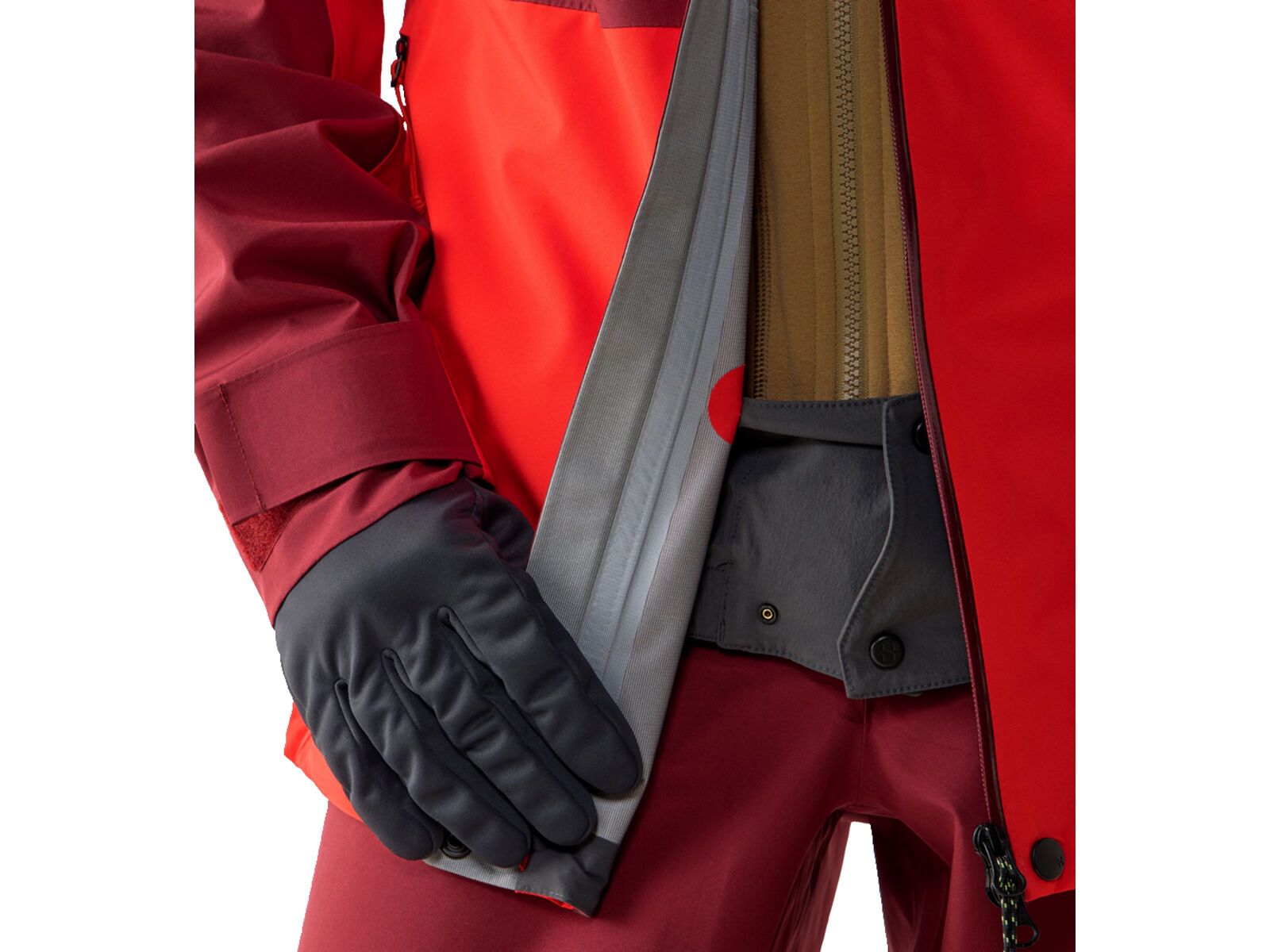 Haglöfs Alper Proof Jacket Men, carmine red/tech red | Bild 9