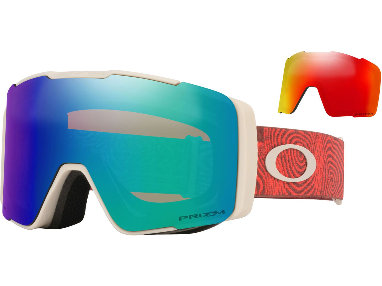 Oakley Line Miner Pro M, Prizm Snow Argon Iridium & Torch / hibiscus trails | Bild 1