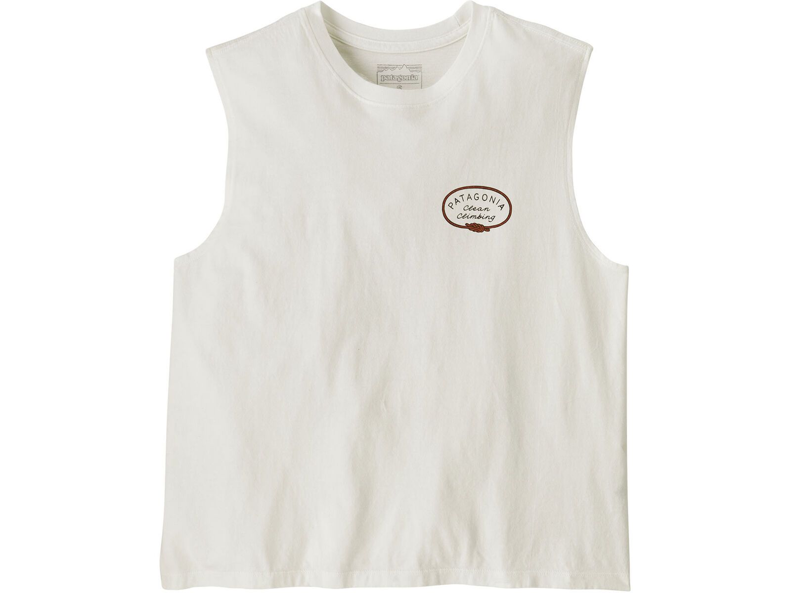 Patagonia Women's Clean Climb Roots Boxy Organic Tank, white | Bild 1