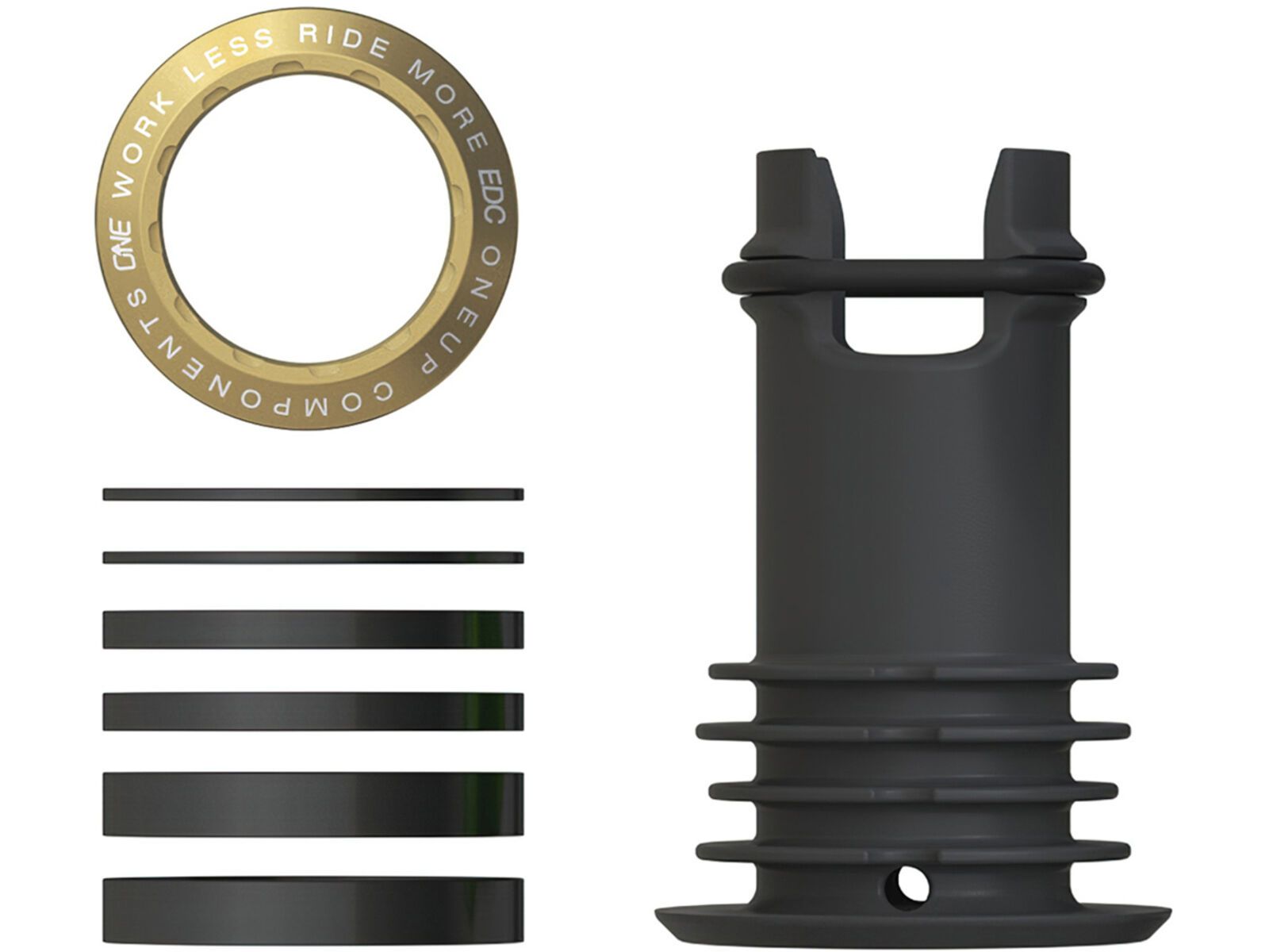 OneUp Components EDC Threaded Top Cap, gold | Bild 1