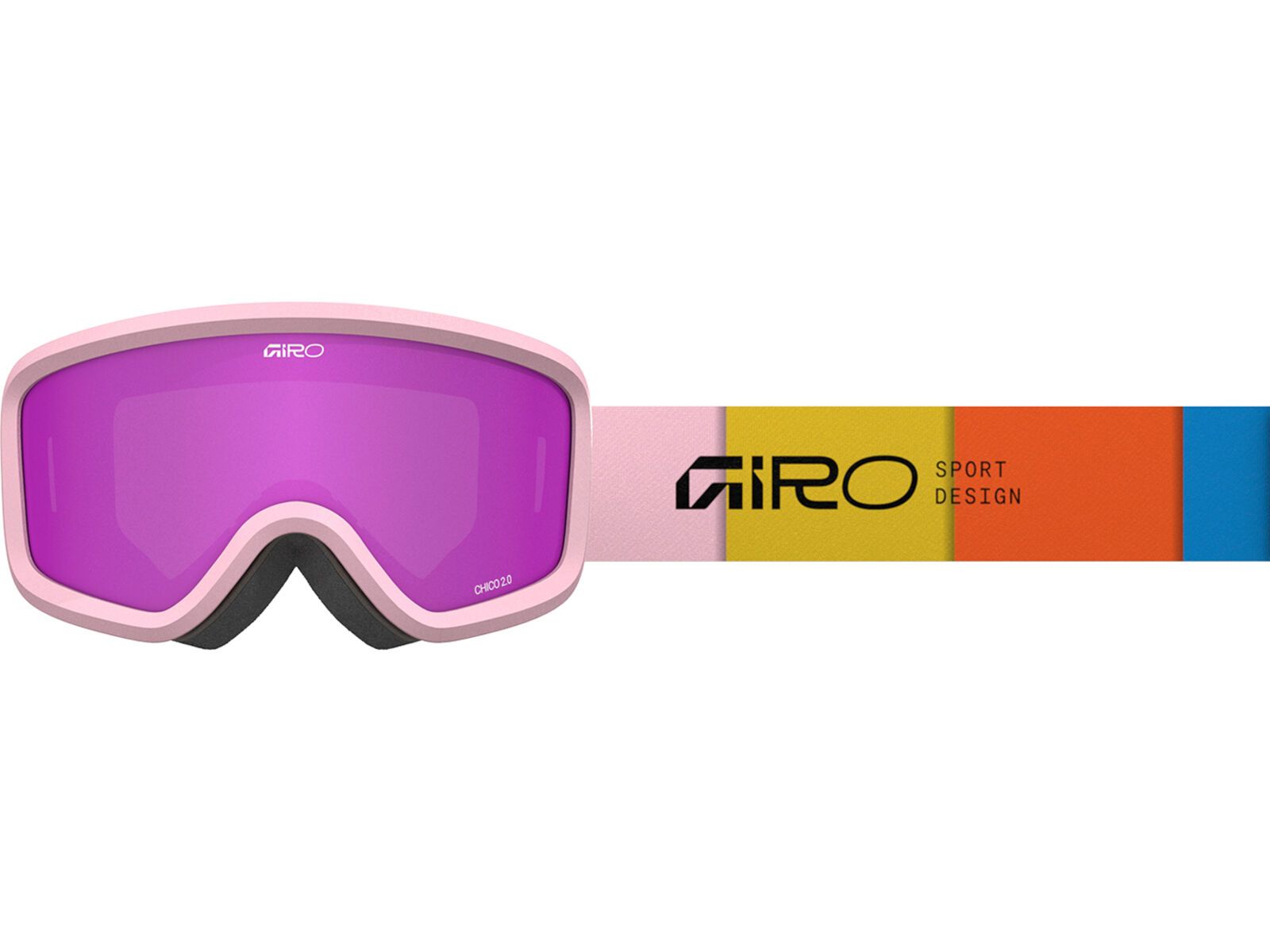 Giro Chico 2.0, Amber Pink / blocks pink | Bild 1