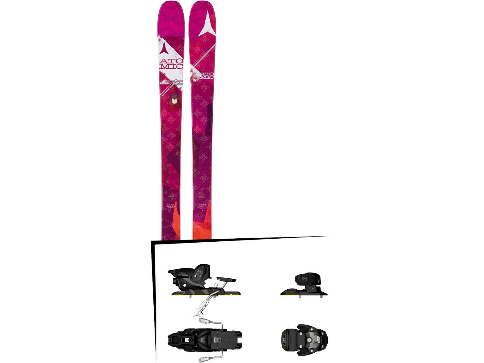Atomic Set: Vantage 85 W 2016 + Salomon Warden MNC 13 | Bild 1